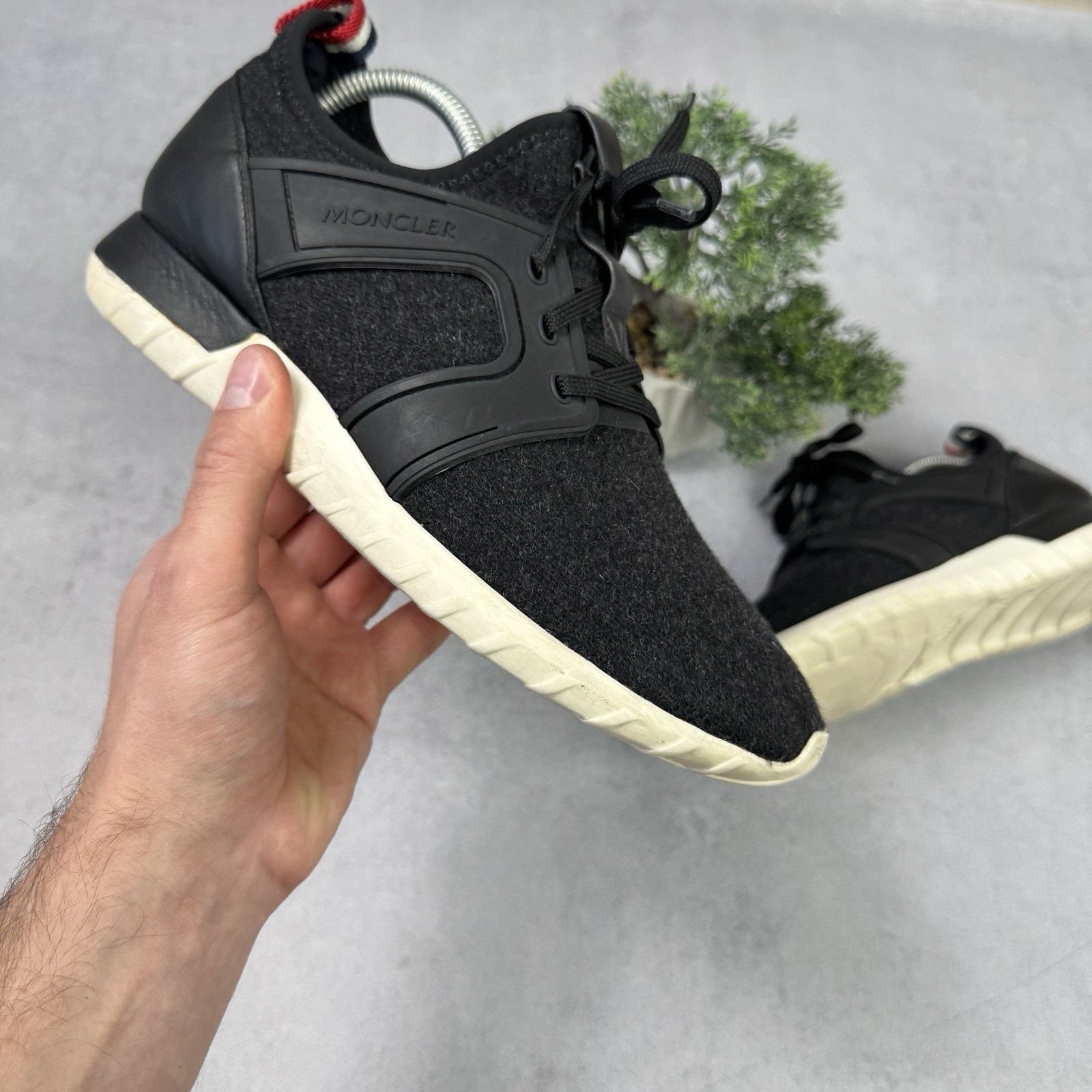Moncler Moncler Emilien Low Top Trainers Sneakers Black 42 EUR; 9 US Size US 9 / EU 42 - 5 Thumbnail