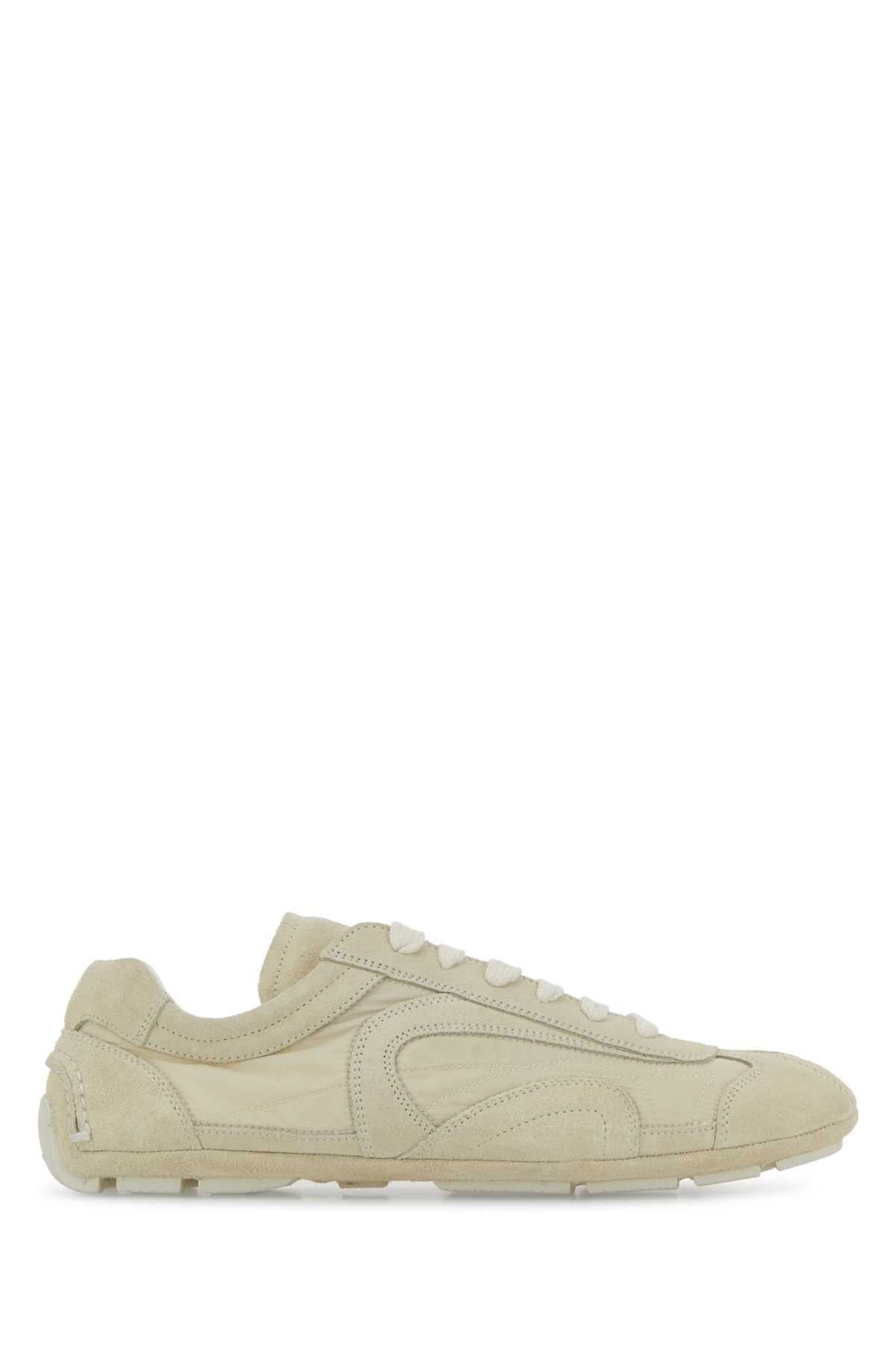 Prada Ivory Suede And Re-Nylon Montecarlo Re-Edition 2005 Sneakers Size US 8.5 / EU 41-42 - 1 Thumbnail