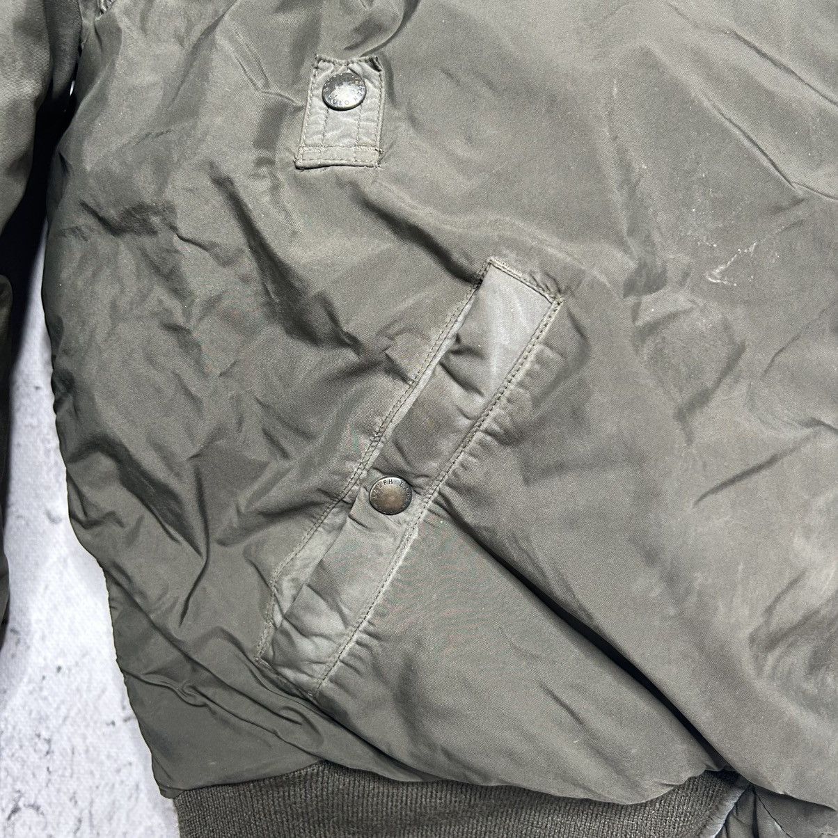 Polo Ralph Lauren Ralph Lauren vinatge 90s cropped bomber jacket Size US XL / EU 56 / 4 - 4 Thumbnail