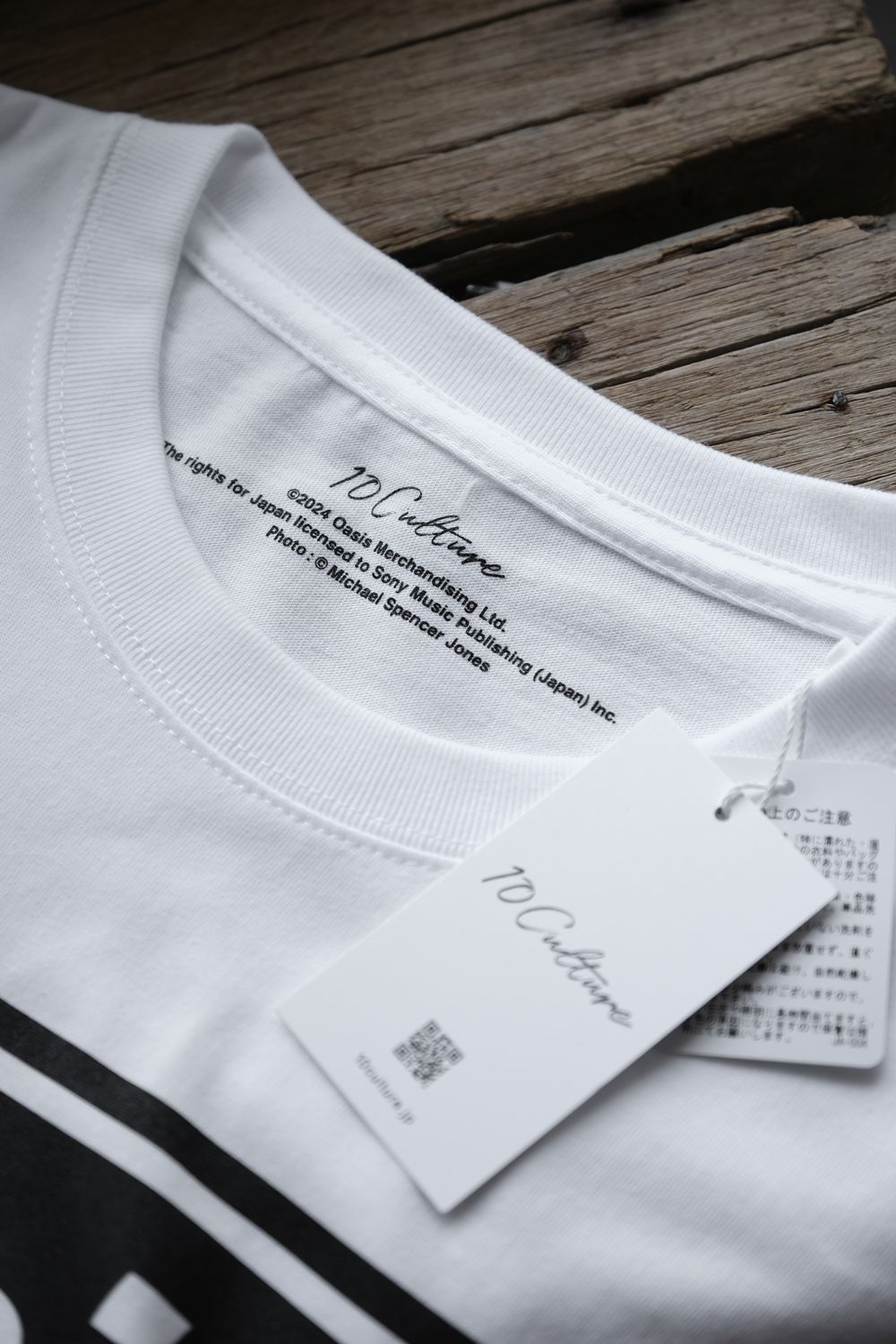 ADAM ET ROPE Oasis ADAM ET ROPE' 30th Anniversary Tee Roll With It White Size US L / EU 52-54 / 3 - 4 Thumbnail