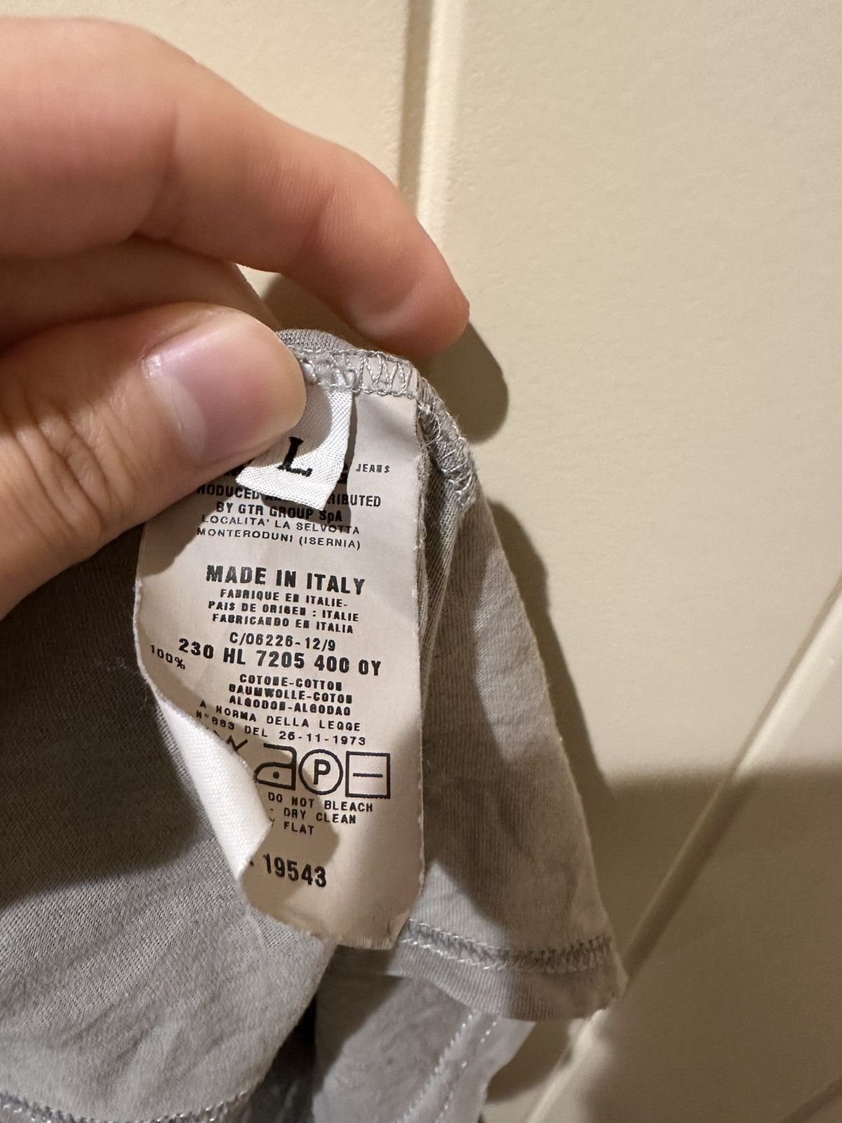 Helmut Lang 1999 Helmut lang tee Size US L / EU 52-54 / 3 - 4 Thumbnail
