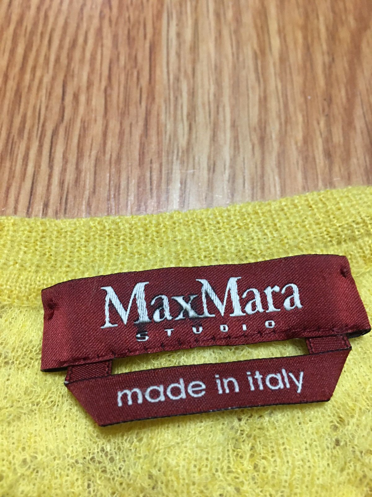 Max Mara Max Mara Studio Womens Yellow Top Floral Design Size S Size S / US 4 / IT 40 - 9 Thumbnail