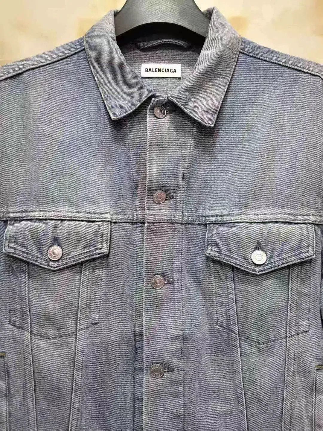 Balenciaga Balenciaga Light Wash Denim Jacket. Size US XS / EU 42 / 0 - 1 Thumbnail