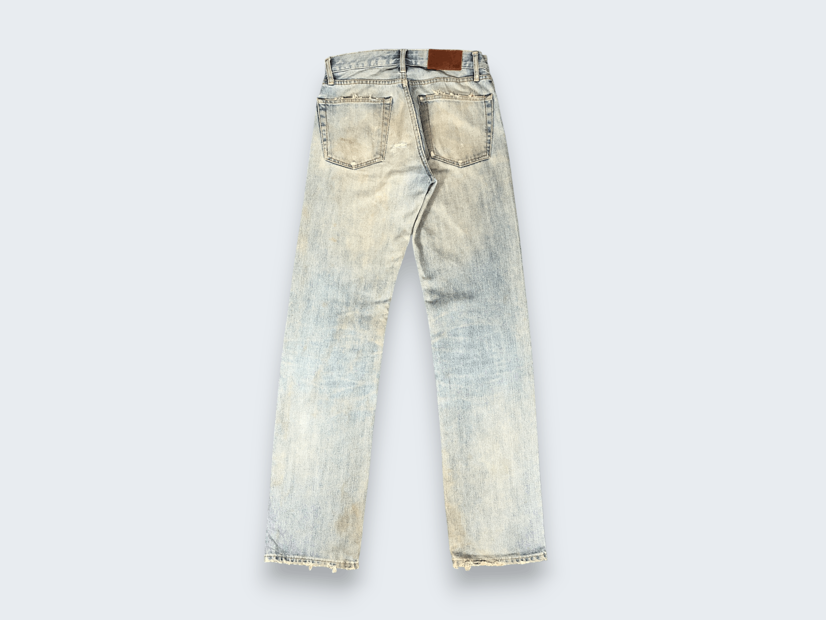 Japanese Brand × Uniqlo Uniqlo Regular Straight Jeans L1223 Size US 29 - 5 Thumbnail