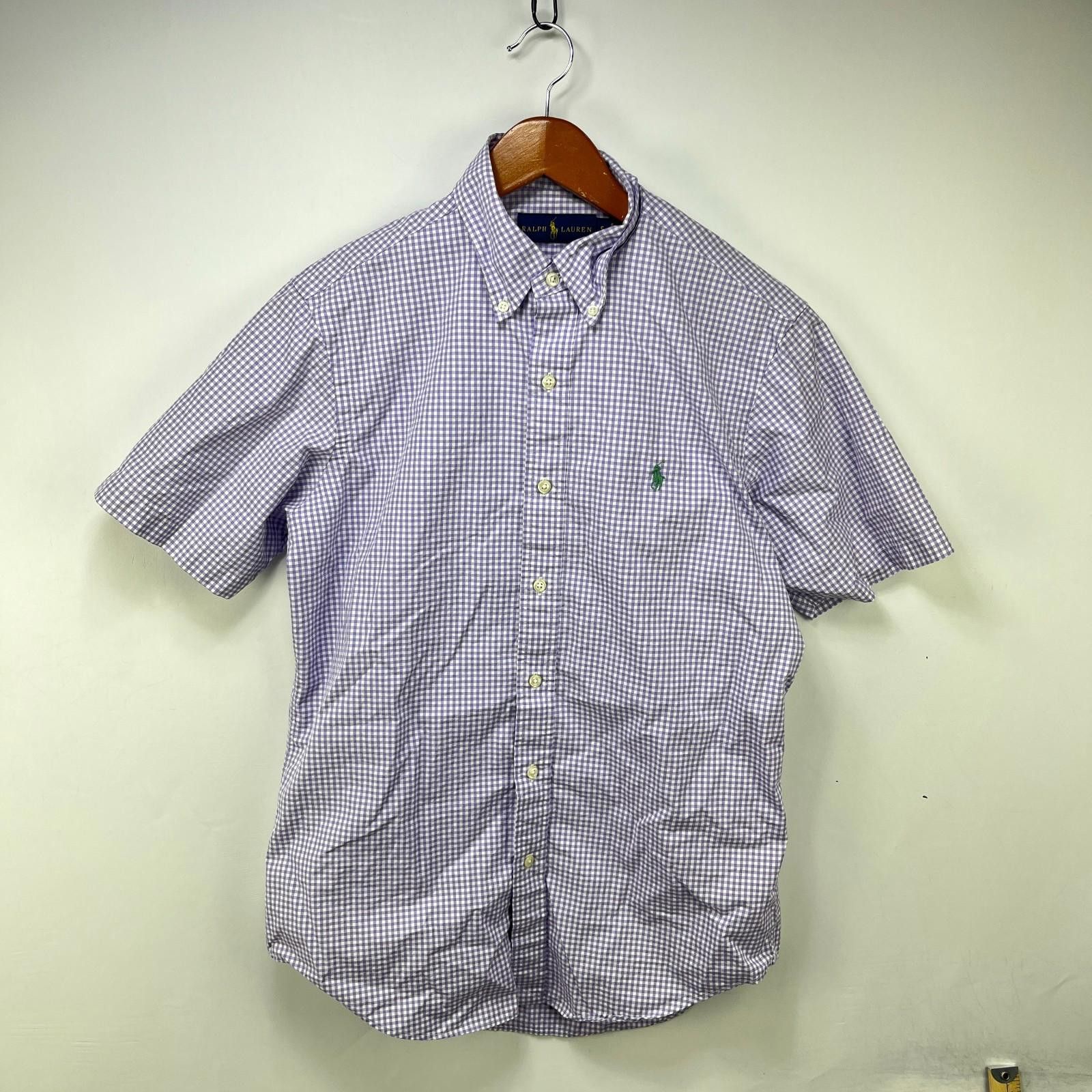 Polo Ralph Lauren Vintage Polo Ralph Lauren Button Up Short Sleeve Shirt Small Size US S / EU 44-46 / 1 - 1 Thumbnail