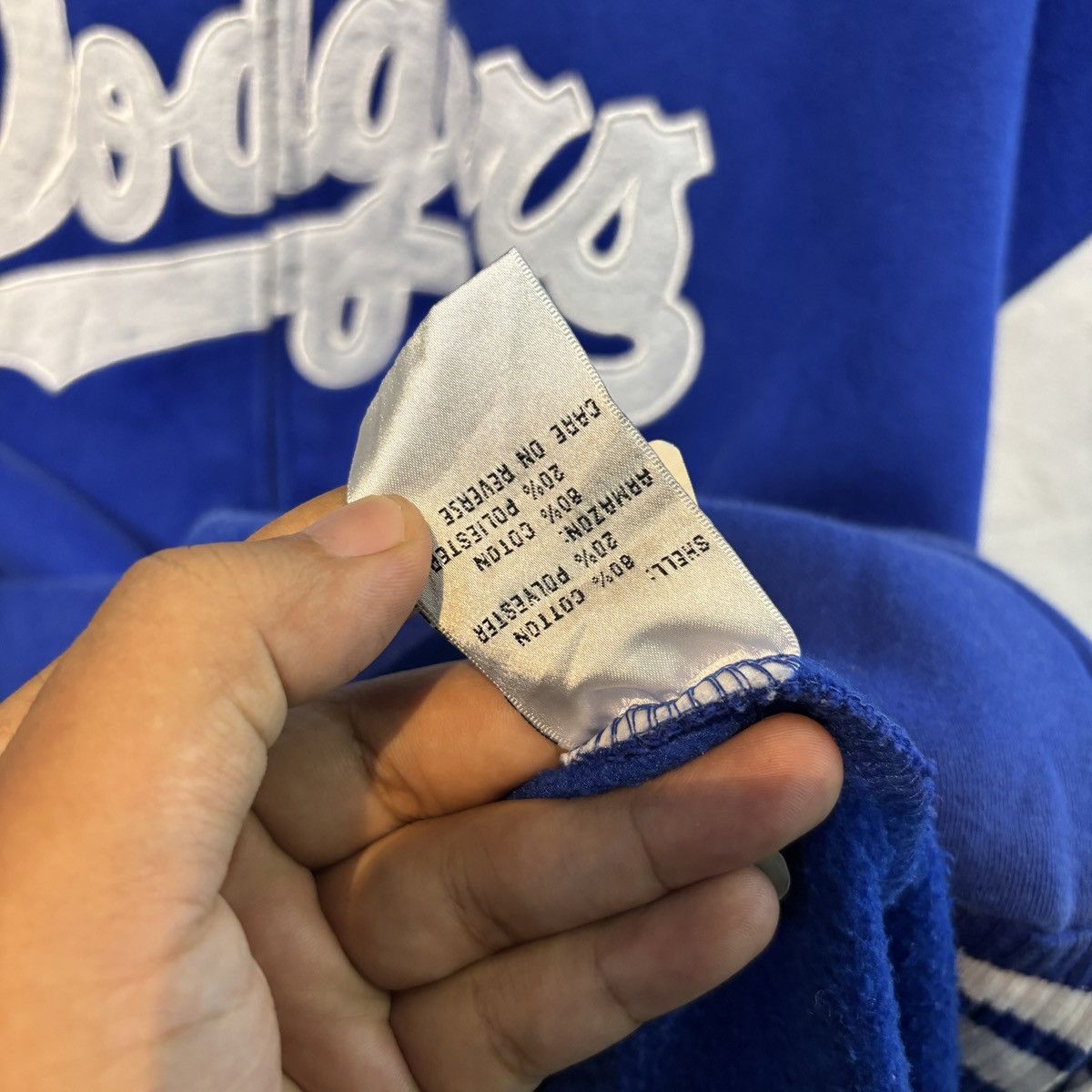 MLB Vintage MLB Dodgers hoodie by Carl Banks Size US XXL / EU 58 / 5 - 6 Thumbnail