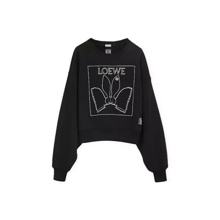 Loewe Loewe Spring 2023 Cartoon Rabbit Sweatshirt Size L / US 10 / IT 46 - 1 Thumbnail