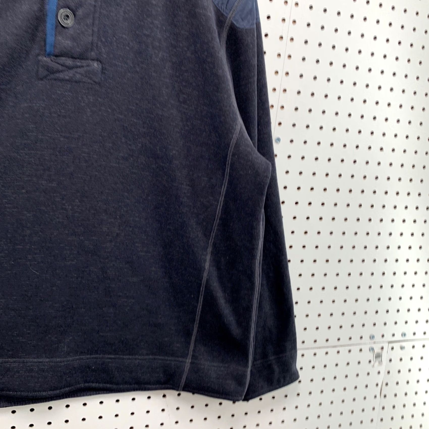 Tommy Bahama Tommy Bahama Sweater XL Gray Fleece 1/4 Button Pullover Mens Casual Size US XL / EU 56 / 4 - 4 Thumbnail