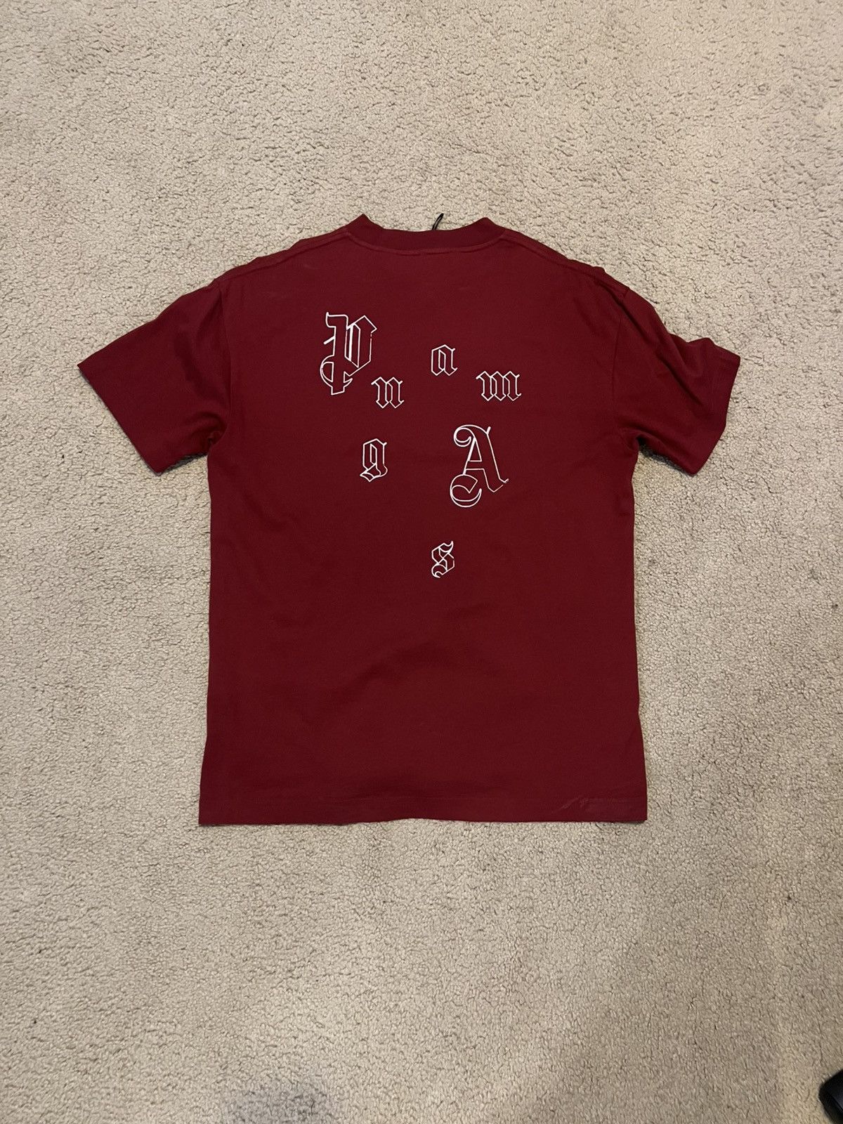 Palm Angels Palm Angels x End Clothing Burgundy Bear Tee Size US M / EU 48-50 / 2 - 2 Thumbnail