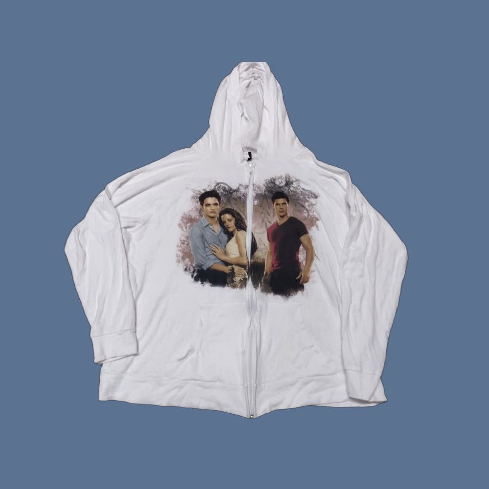 Hot Topic VINTAGE Twilight Movie TV Hot Topic Rare Hoodie 3 Breaking Dawn Retro Zip Emo Shirt? Size XS / US 0-2 / IT 36-38 - 1 Thumbnail