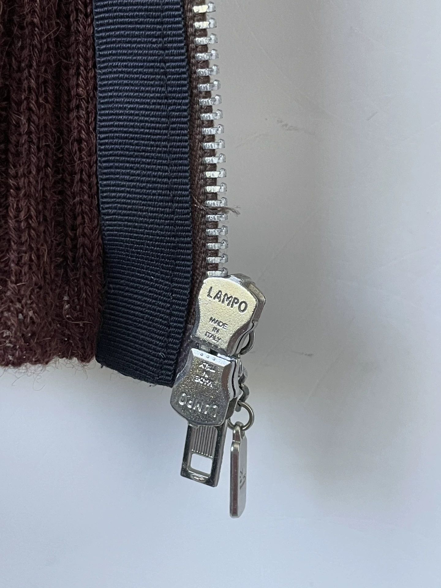 Jean Paul Gaultier Jean Paul Gaultier Alpaca Knit Sweater L Slim Lampo Zipper Size US L / EU 52-54 / 3 - 6 Thumbnail