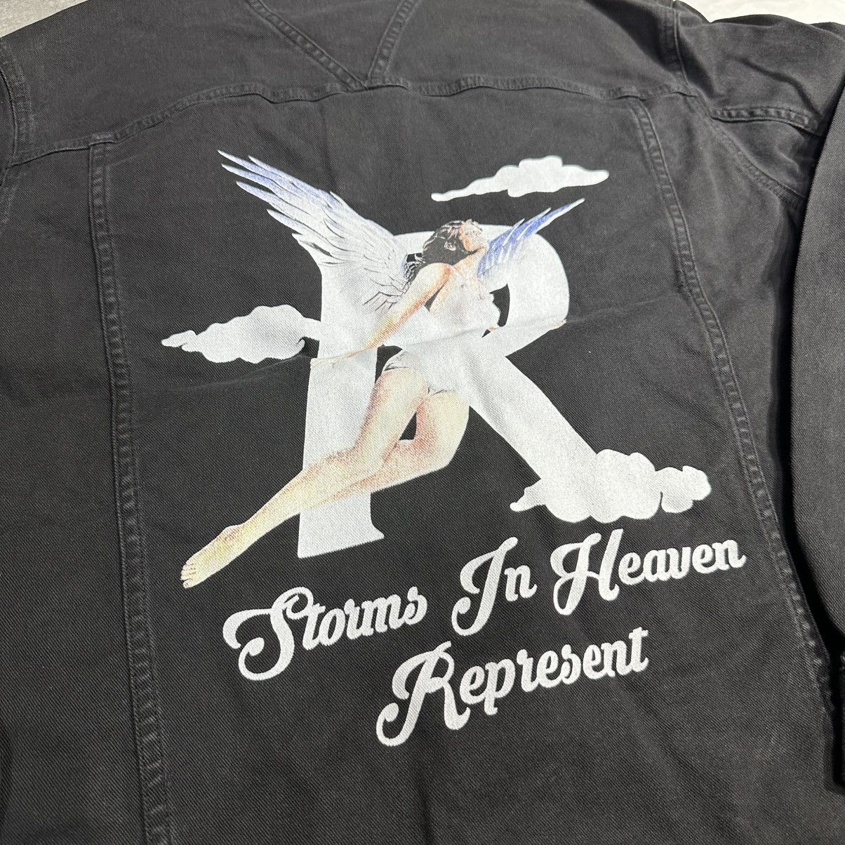 Represent Clo. Represent Storms In Heaven Denim Jacket Size US M / EU 48-50 / 2 - 5 Thumbnail