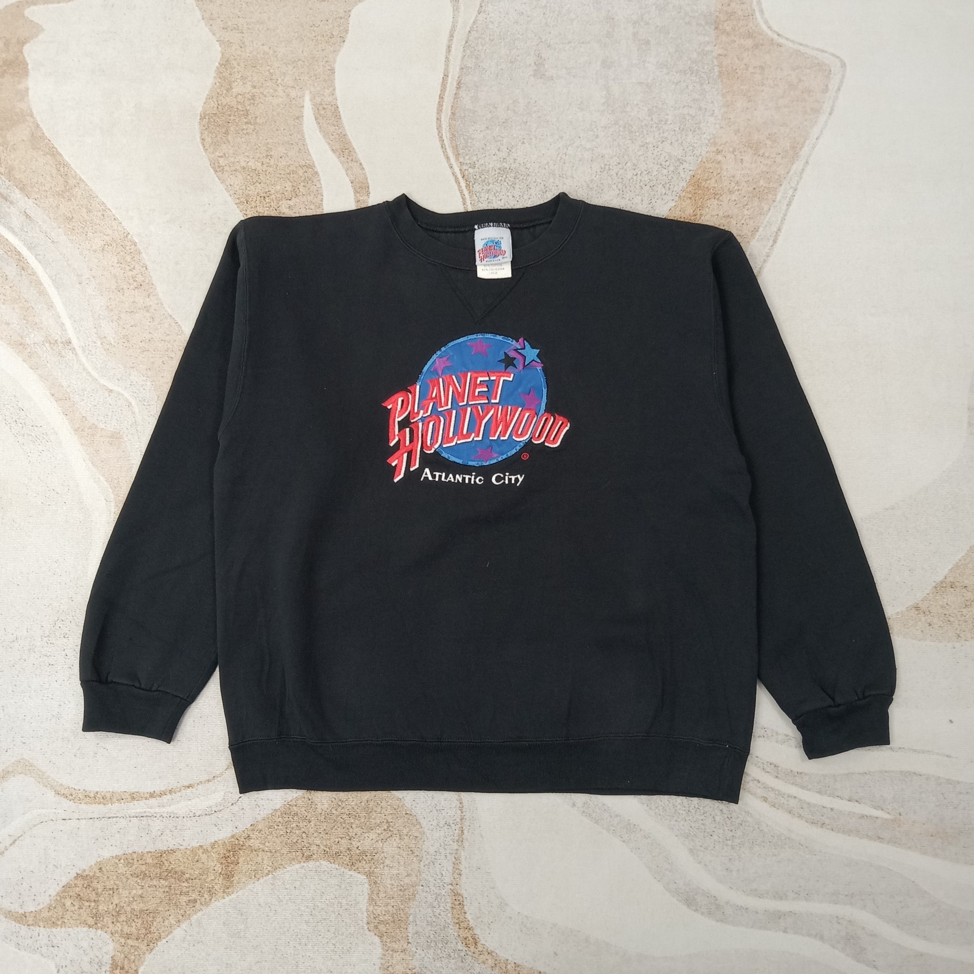 Planet Hollywood Planet Hollywood Atlantic City Sweatshirt C260N7 Size US L / EU 52-54 / 3 - 1 Thumbnail