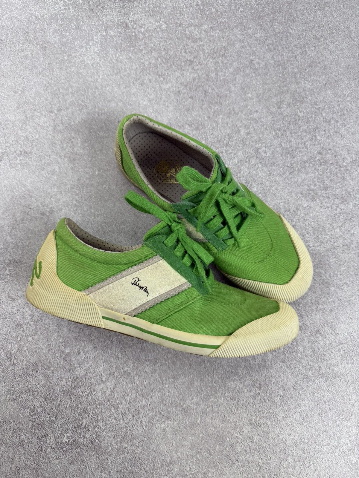 Puma Vintage Puma Rudolf Dasler Green Sneakers Size US 7 Size US 7 / EU 40 - 5 Thumbnail