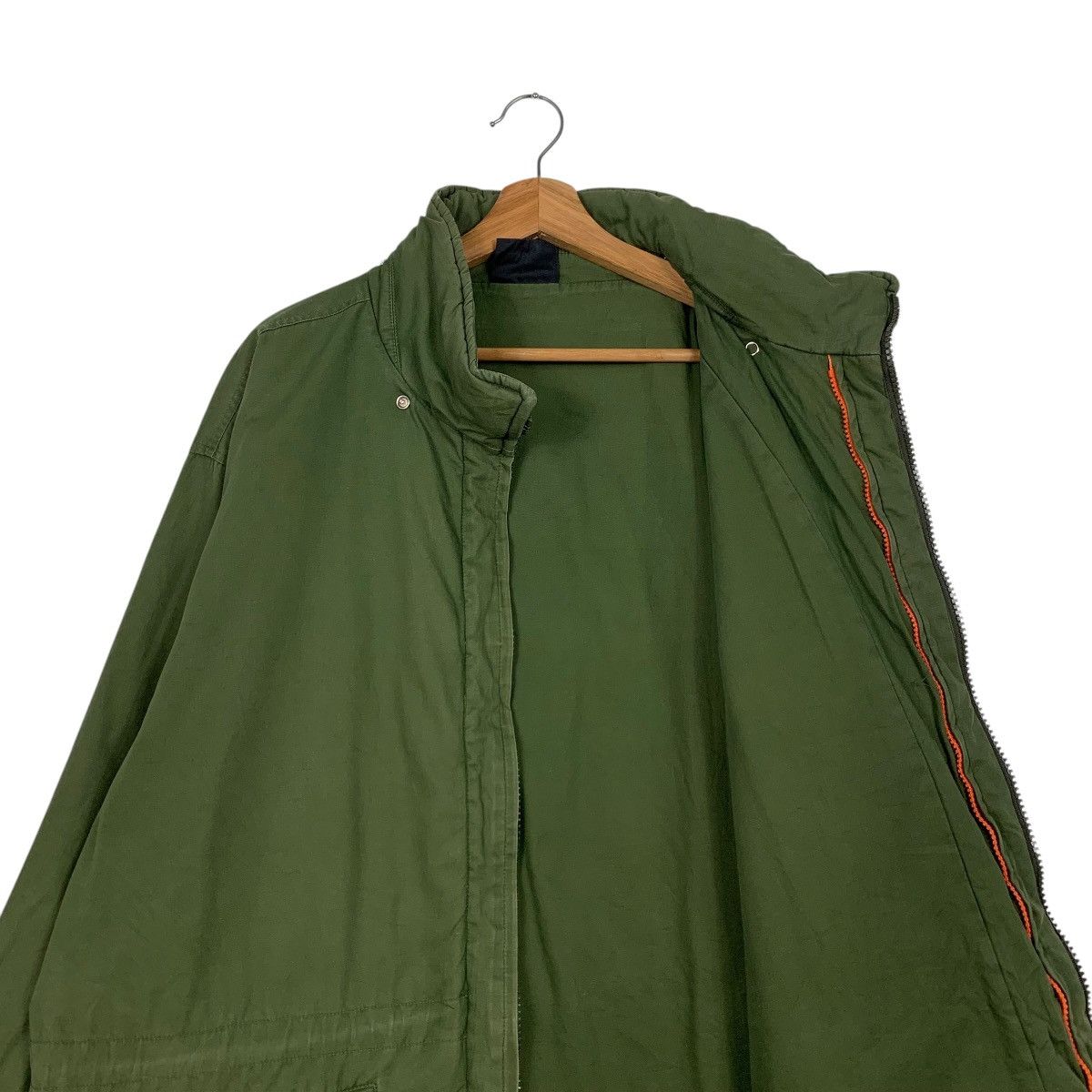 Eddie Bauer EDDIE BAUER Olive Green Parka Jacket Workwear #2307-C103 Size US L / EU 52-54 / 3 - 10 Thumbnail