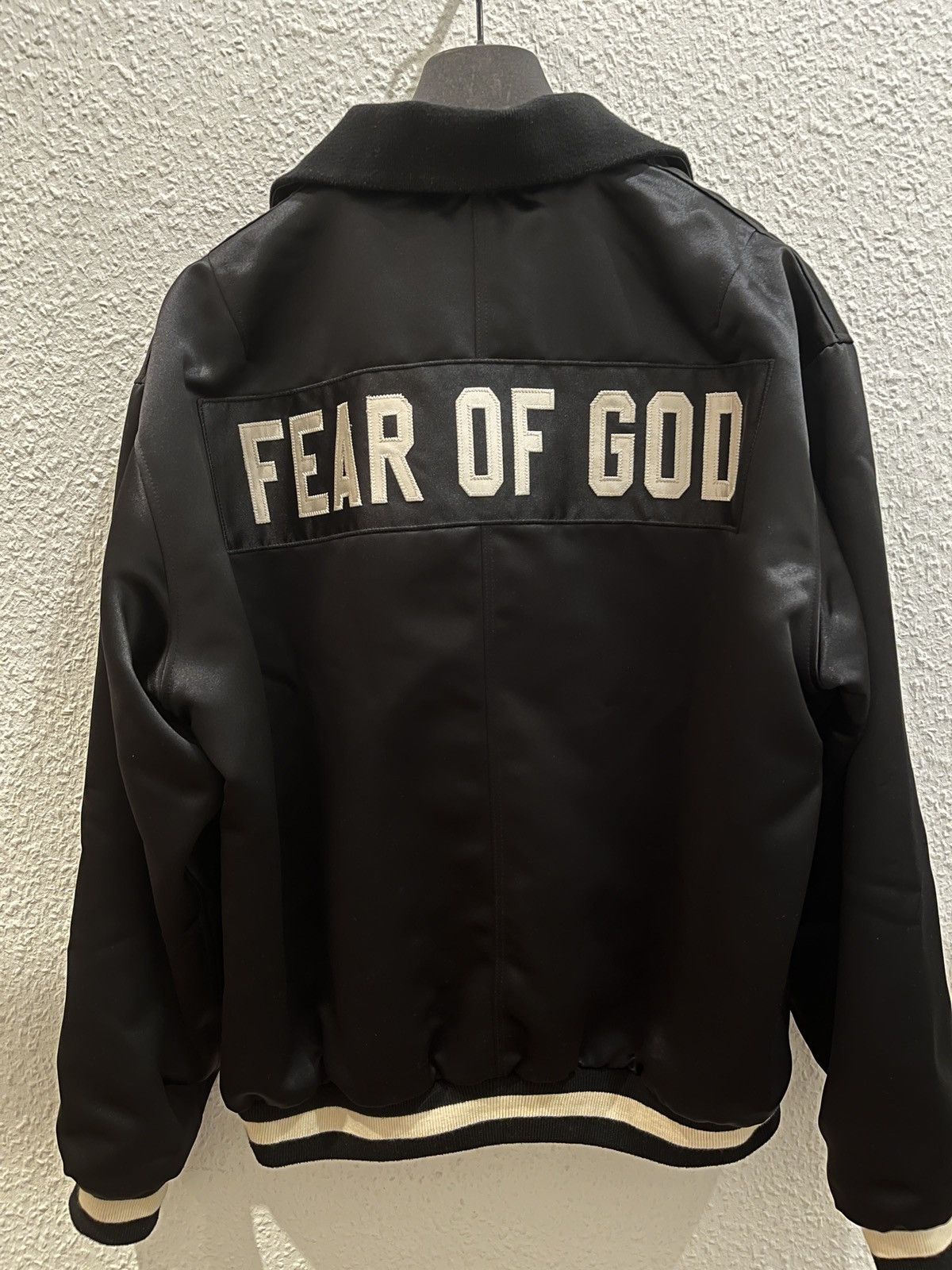 Fear of God Fear of god FOG 5th collection nylon half zip bomber 