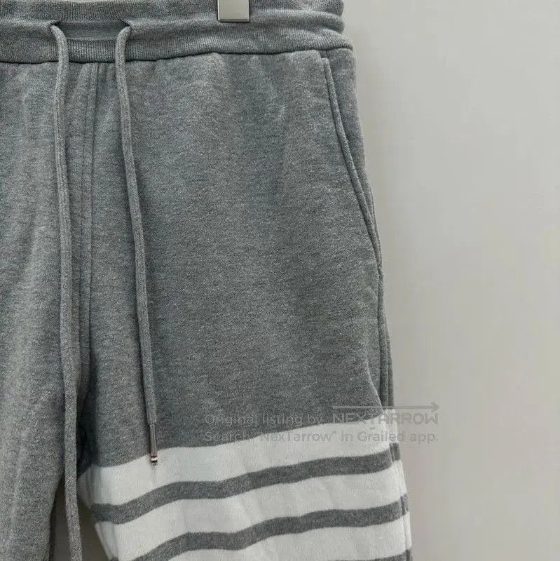 Thom Browne Thom Browne Gray Cotton Striped Casual Pants . Size US 32 / EU 48 - 3 Thumbnail