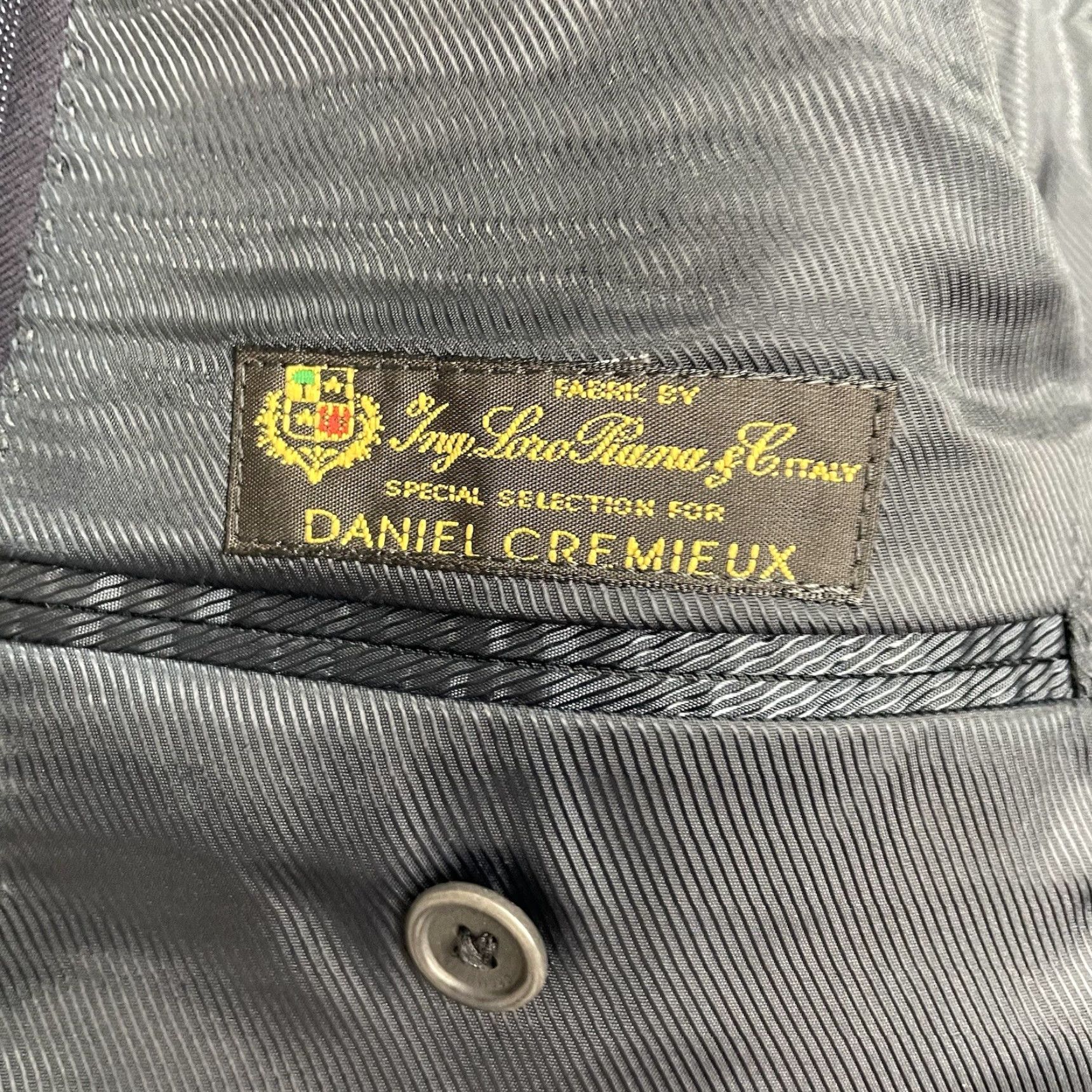 Loro Piana DANIEL CREMIEUX Navy Blue Loro Piana Wool Pinstripe Sport Coat 44R Mens Size US S / EU 44-46 / 1 - 5 Thumbnail