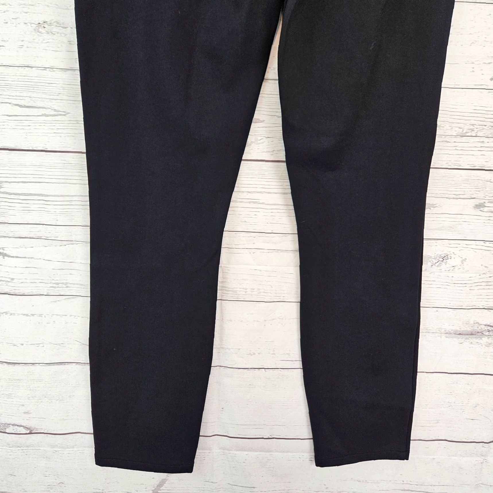 Spanx Spanx Womens The Perfect Black Ponte Ankle Pants M High Rise Pants Size 32" / US 10 / IT 46 - 5 Thumbnail