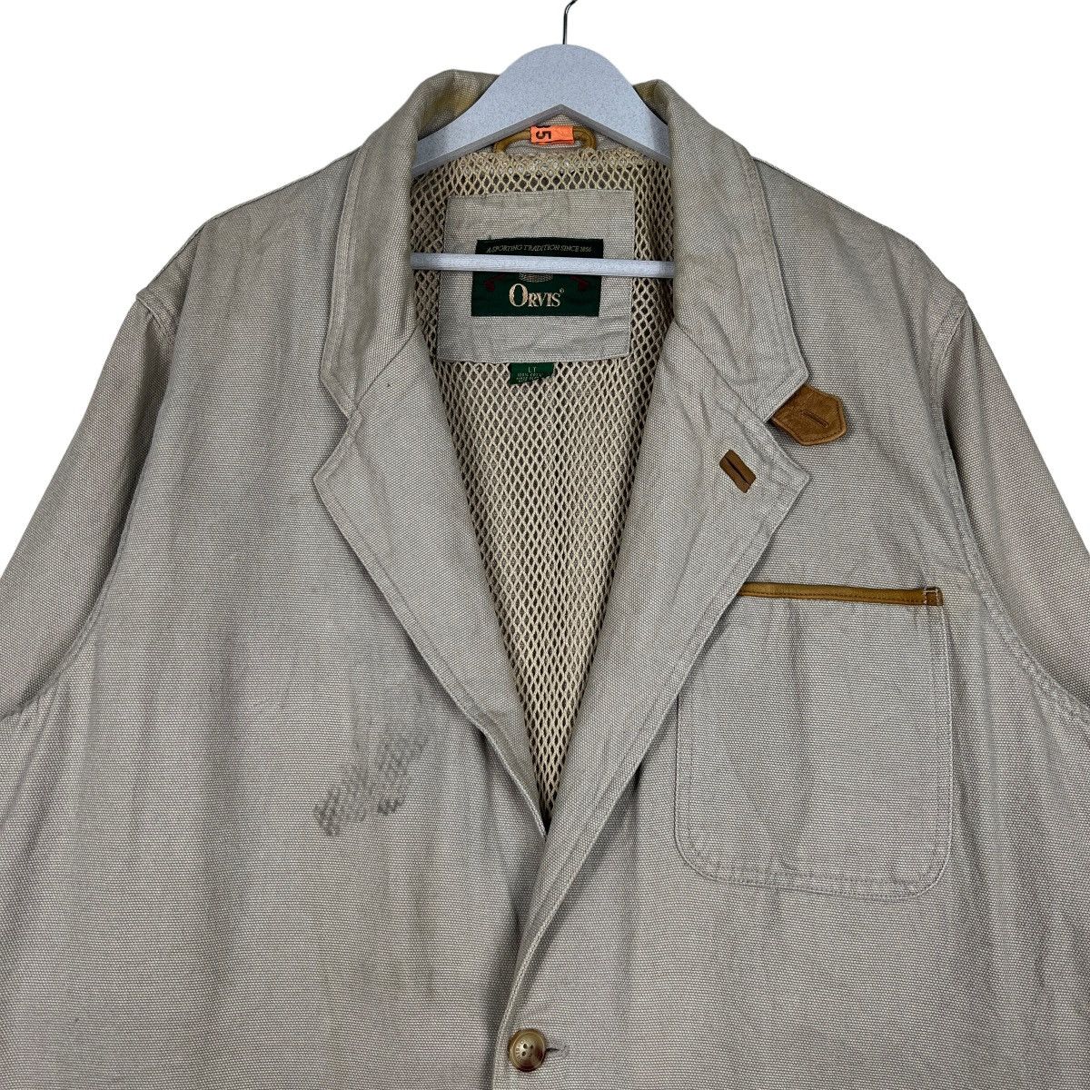 Hunter 🔥 VINTAGE ORVIS SAFARI HUNTING DUCK JACKET Size US L / EU 52-54 / 3 - 3 Thumbnail
