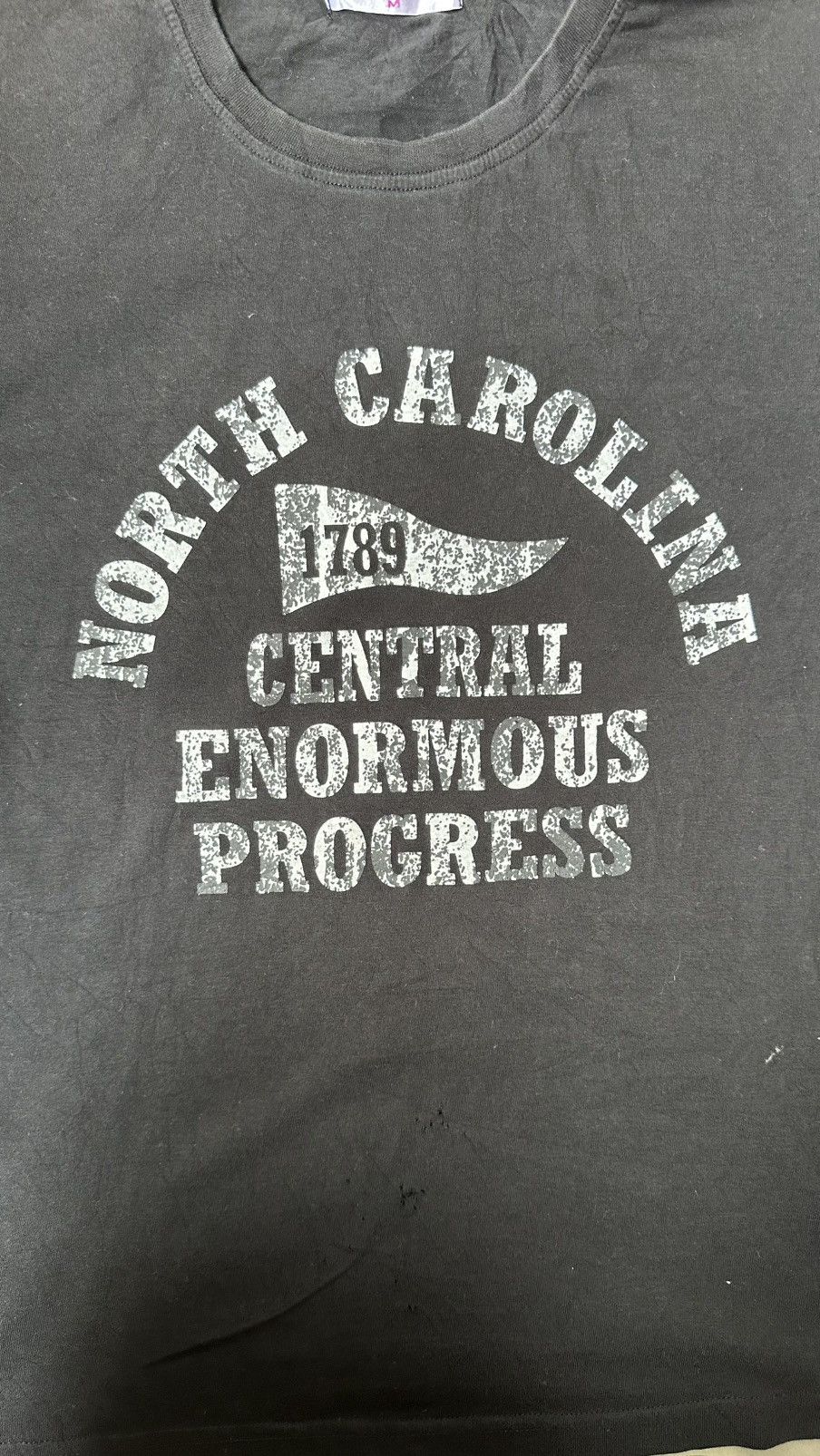 Vintage VINTAGE COMMONTAGE CENTRAL ENORMOUS PROGRESS TEE Size US M / EU 48-50 / 2 - 2 Thumbnail