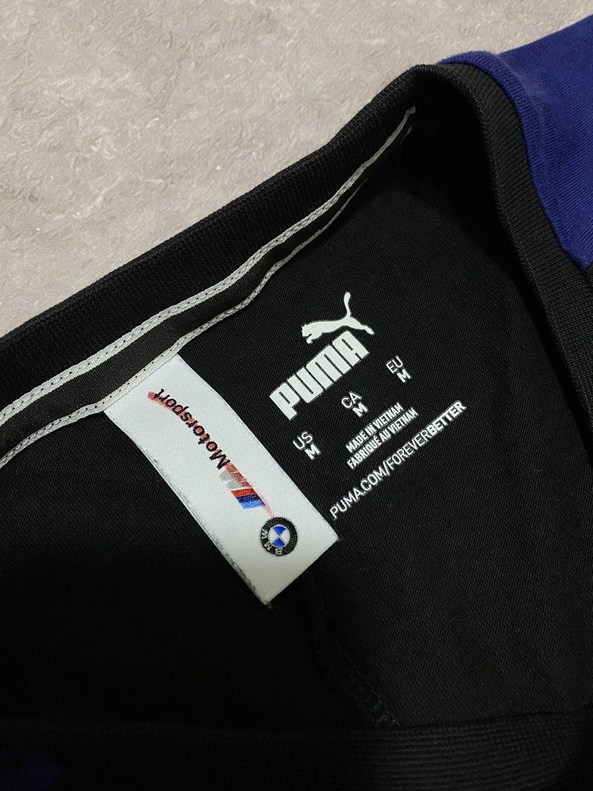 BMW × Puma Puma & BMW Racing MotorSport Big LogoT-Shirt Formula 1 Rare Size US M / EU 48-50 / 2 - 9 Thumbnail