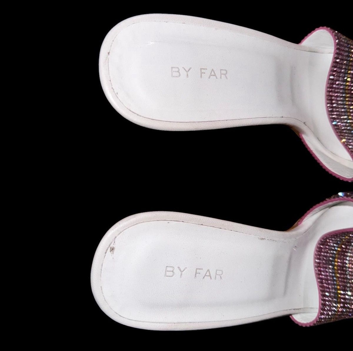 By Far By Far Dylan crystal-embellished mules Size US 10 / IT 40 - 5 Thumbnail