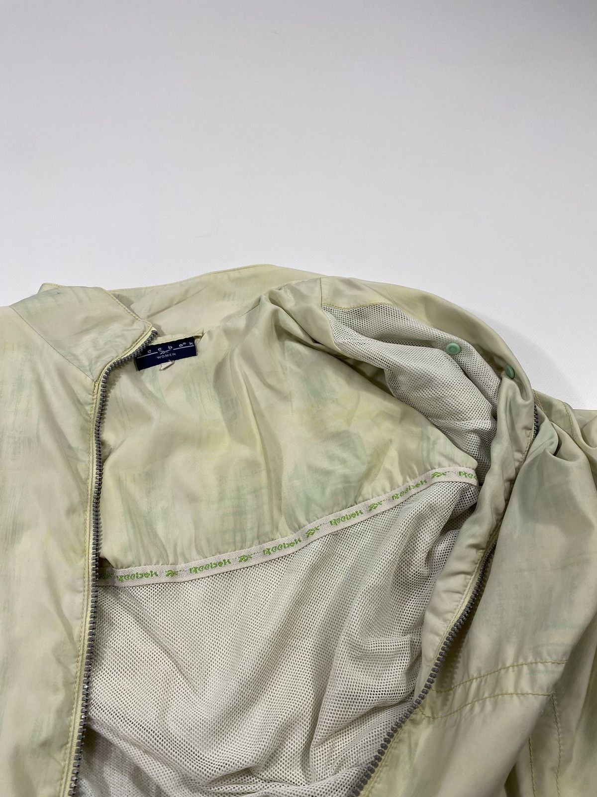 Reebok LASTDROP🔥 Vintage 90s Reebok Rare Pattern Stars Track Jacket Size L / US 10 / IT 46 - 15 Thumbnail