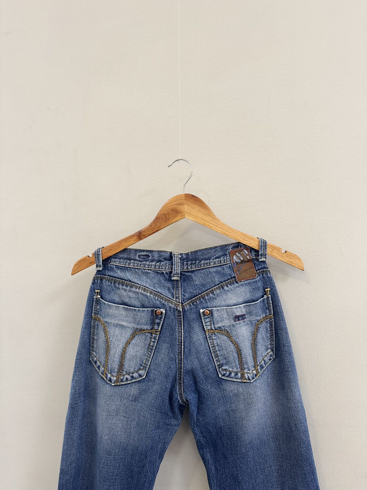 If Six Was Nine × Miss Sixty Miss Sixty Flared Low-Rise Y2K 00’s Distressed BootCut Jeans Size 28" / US 6 / IT 42 - 7 Thumbnail