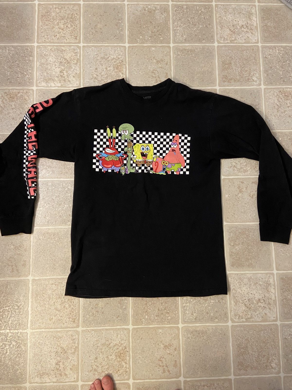 Vans Vans Longsleeve SpongeBob Longsleeve Size US M / EU 48-50 / 2 - 1 Thumbnail