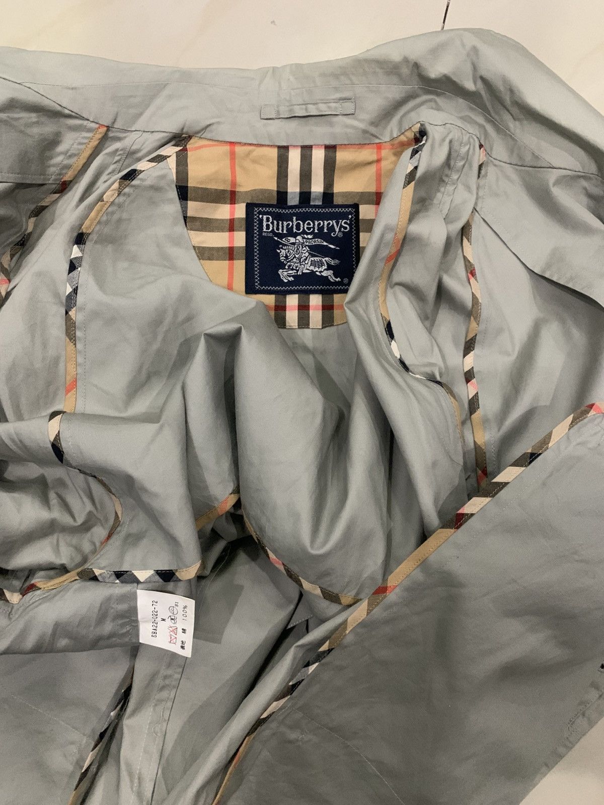 Burberry Vintage BURBERRY Trench Coat Size US L / EU 52-54 / 3 - 3 Thumbnail
