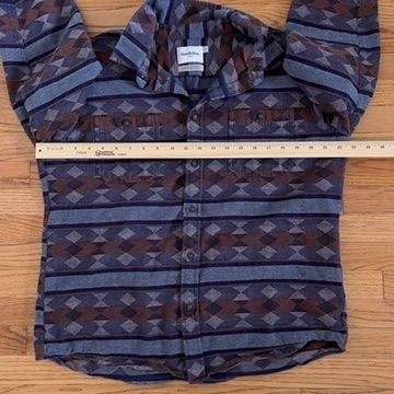 Other Goodfellow Mens Sz L Southwestern Stripe Button Up Long Slee Size US L / EU 52-54 / 3 - 7 Thumbnail