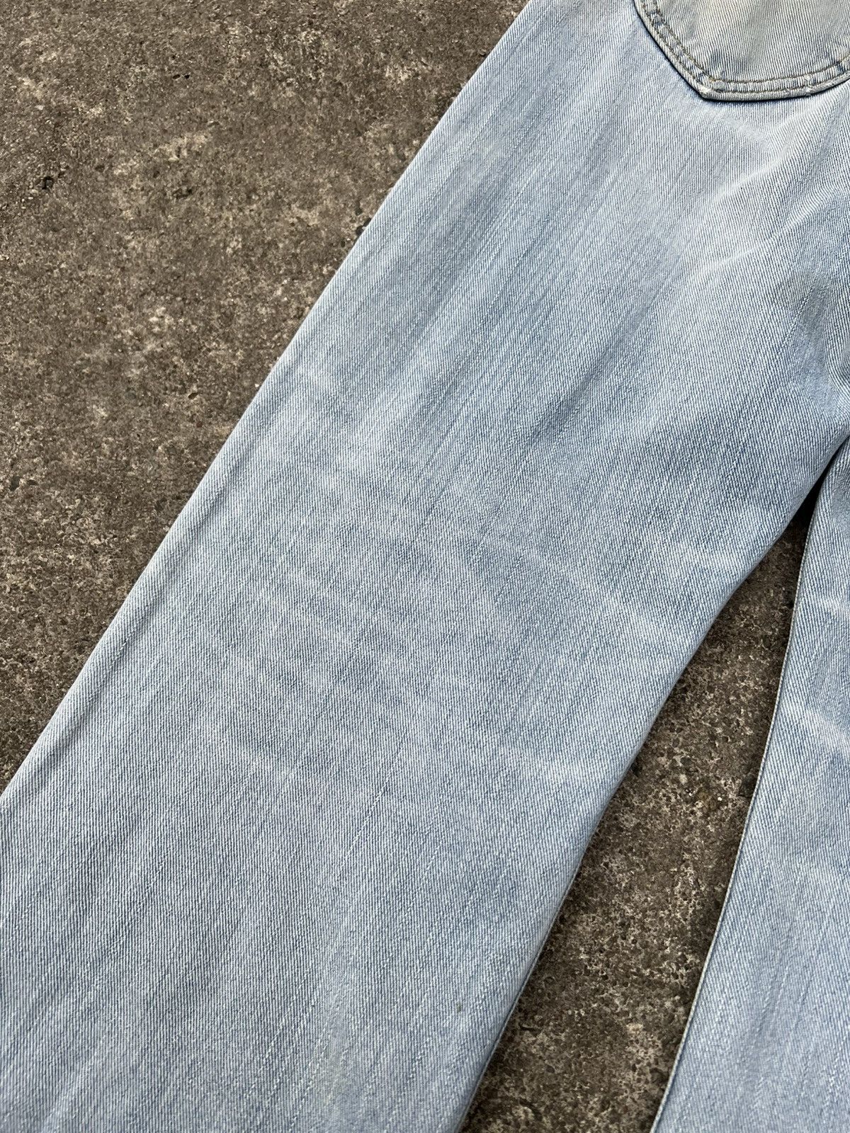 Japanese Brand Vintage 90’s Lee Riders Sanforized Selvedge Faded Jean Size US 30 / EU 46 - 20 Thumbnail