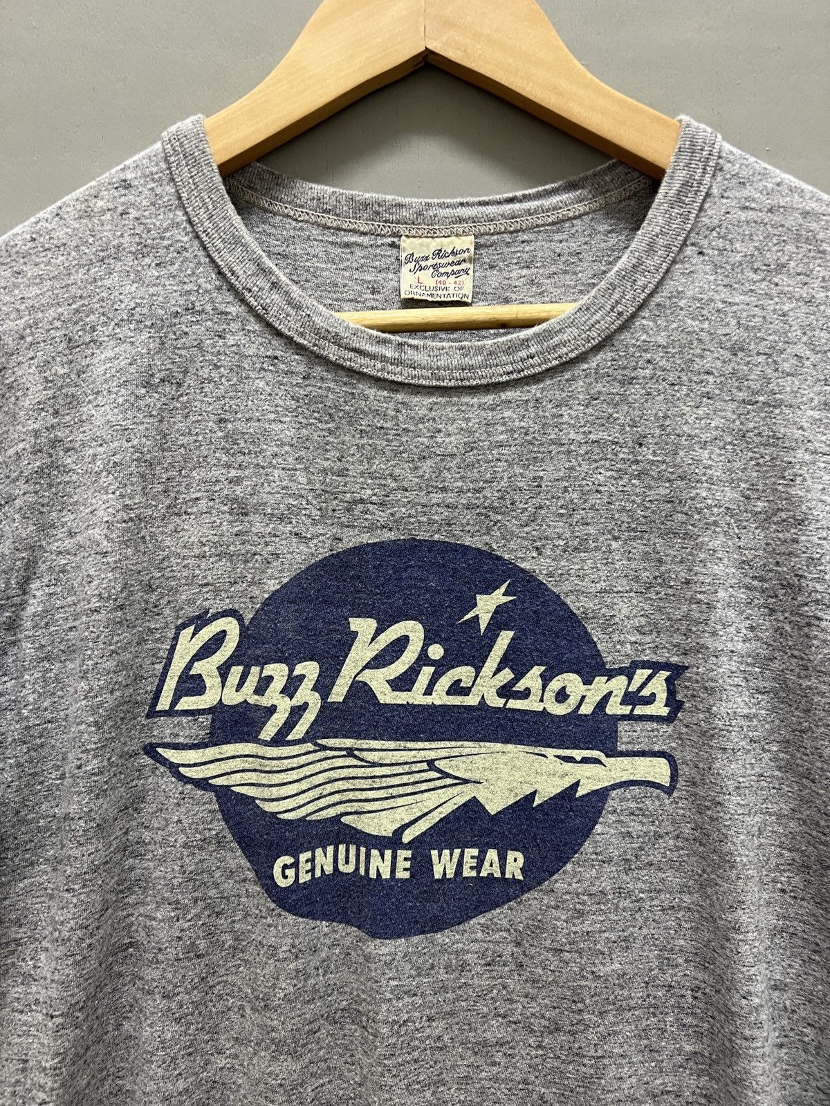 Buzz Rickson's Vintage BUZZ RICKSON’S By Toyo Enterprise Iconic T-shirt Size US L / EU 52-54 / 3 - 4 Thumbnail