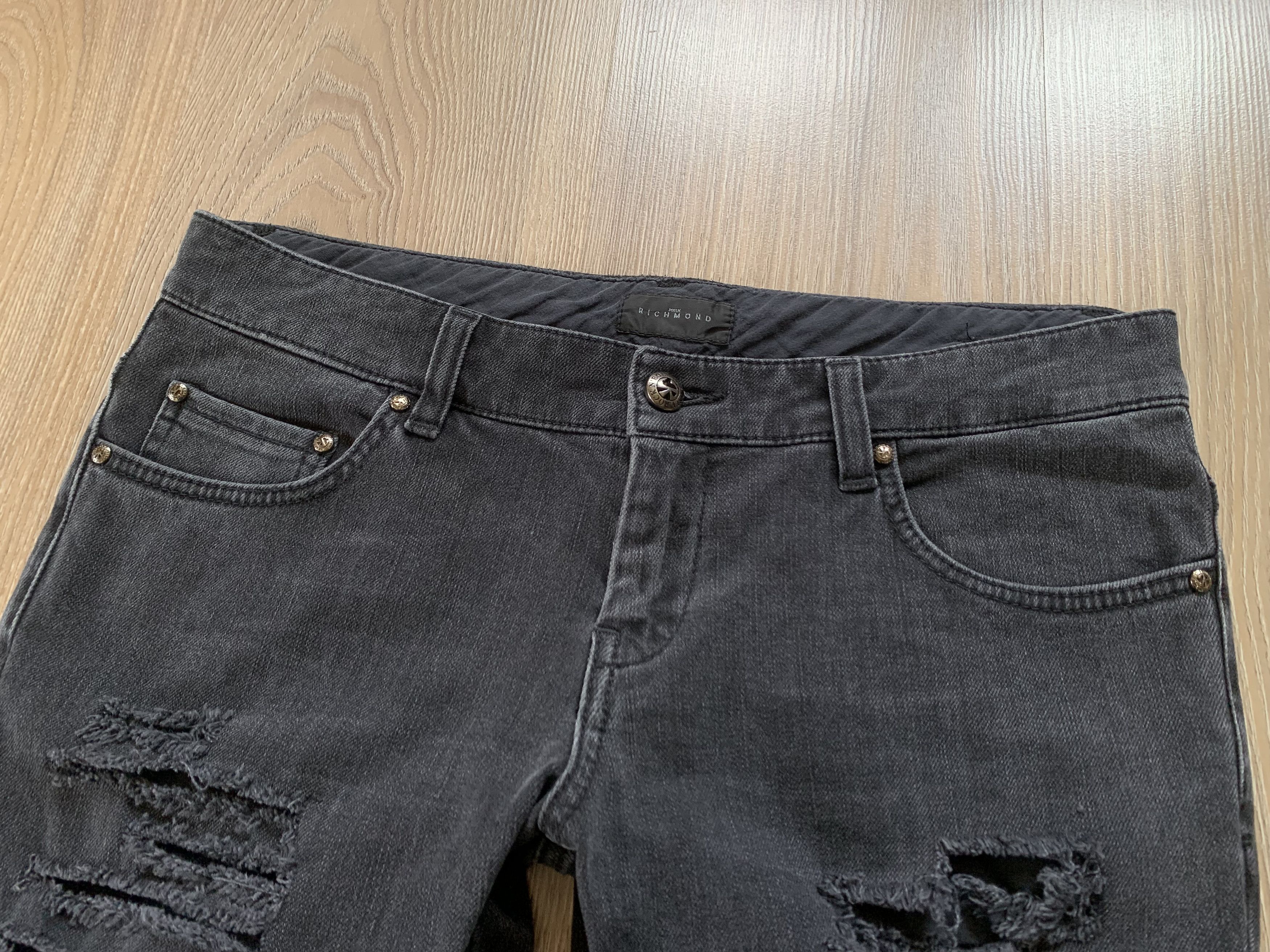 John Richmond Womens John Richmond Distressed Jeans Size 28" / US 6 / IT 42 - 4 Thumbnail
