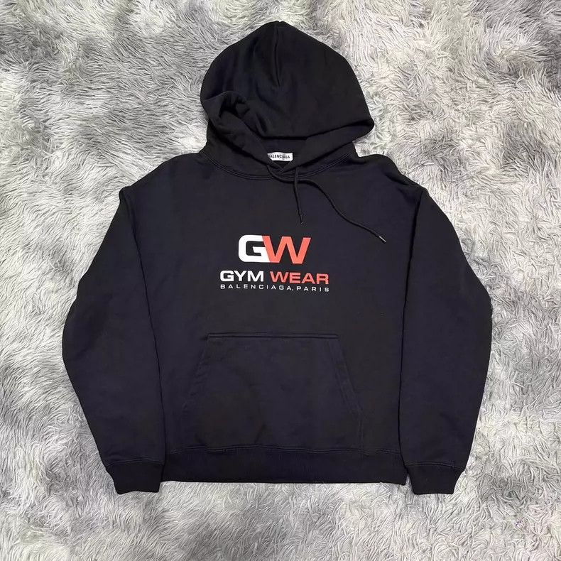 Balenciaga Balenciaga Black logo sweater Size US L / EU 52-54 / 3 - 1 Thumbnail