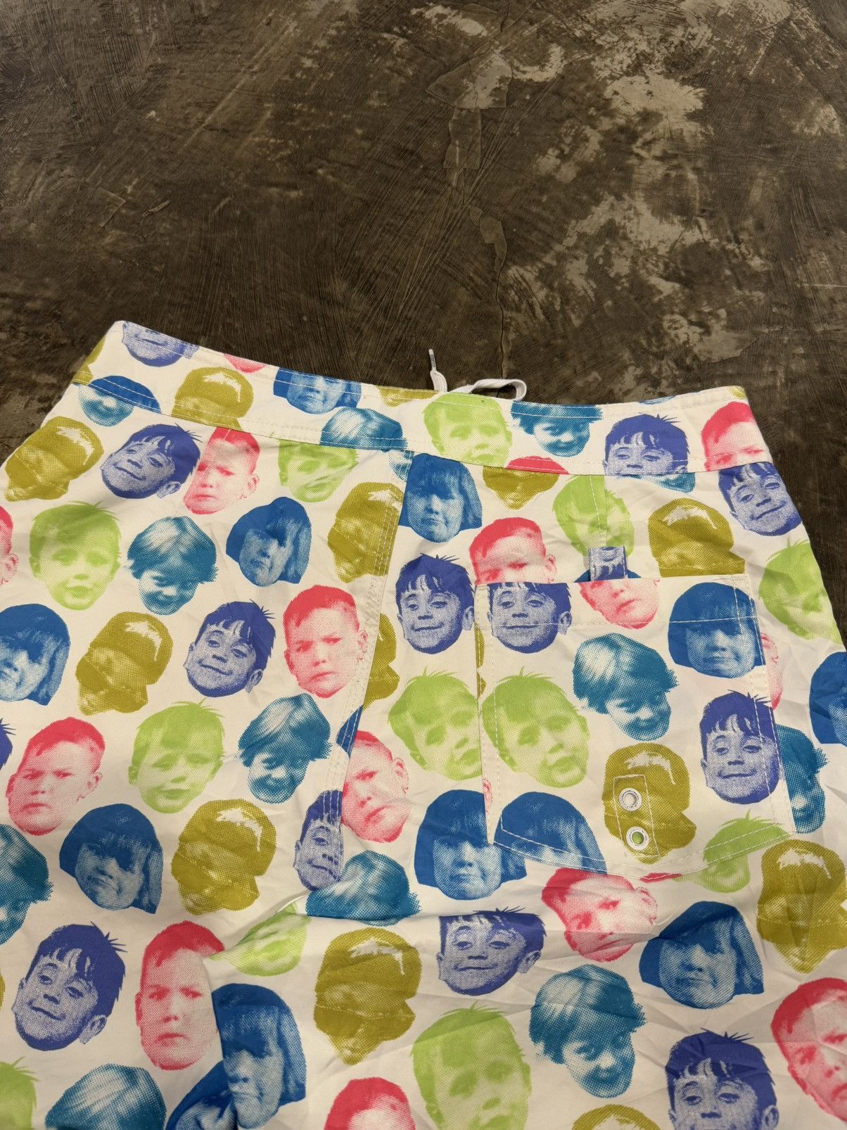 Stussy VINTAGE STUSSY FACE FULL PRINT SHORT PANT Size US 32 / EU 48 - 6 Thumbnail