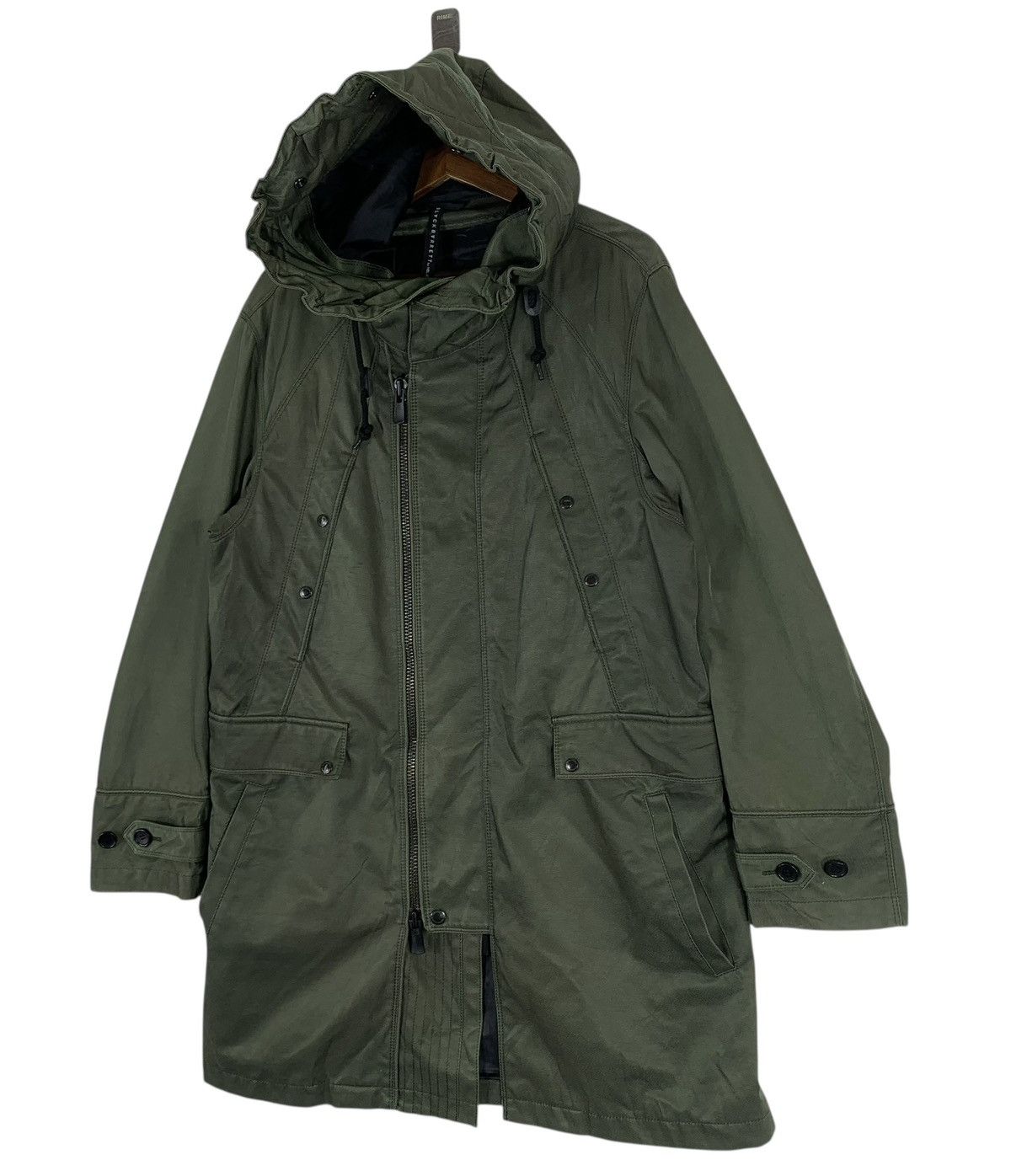 Neil Barrett Vintage Blackbarrett by Neil Barrett dual zip nylon fishtail Size US M / EU 48-50 / 2 - 2 Thumbnail
