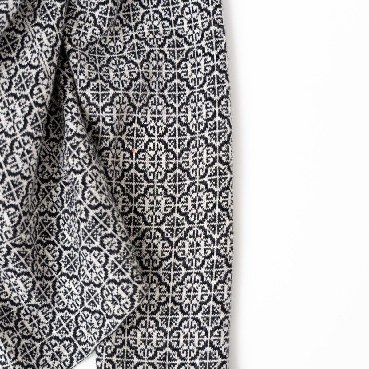 Odd Molly Odd Molly Womens Cardigan Knit Pattern Tie Front Ruffle Hem Size M / US 6-8 / IT 42-44 - 9 Thumbnail