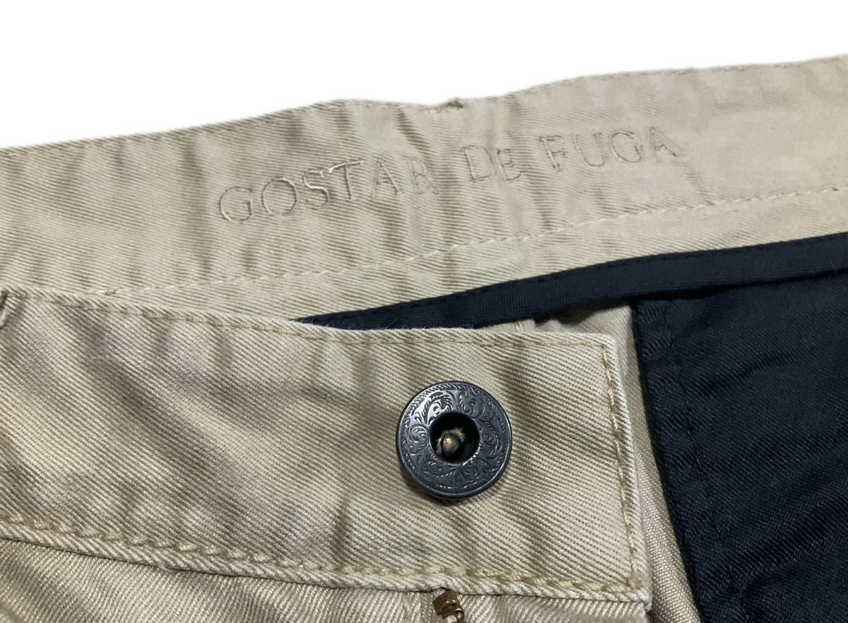 GOSTAR DE FUGA × Hysteric Glamour × If Six Was Nine 🔥Sick Y2K Gostar De Fuga Clawmark Flared Pants Khaki LGB Size US 32 / EU 48 - 12 Thumbnail