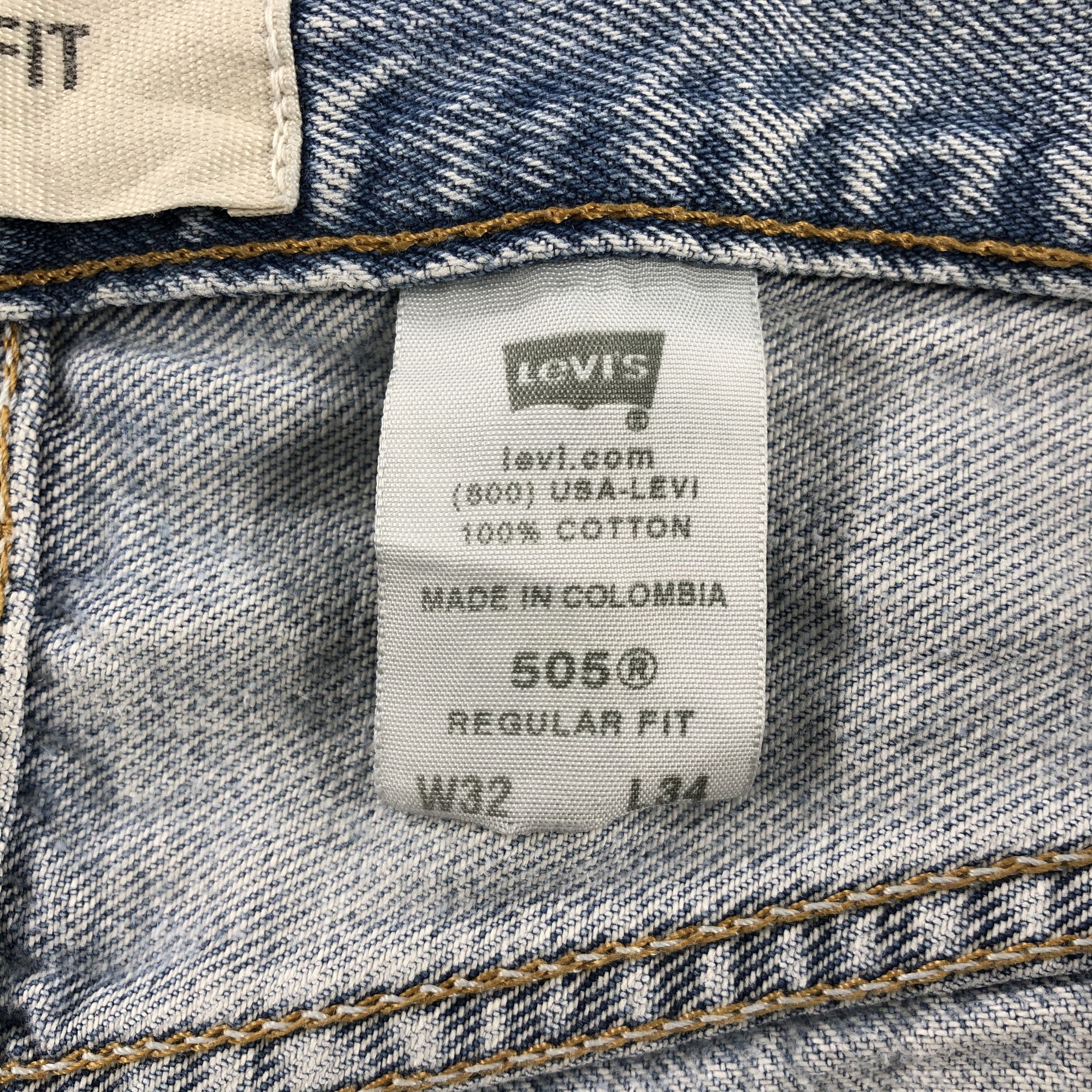 Levi's × Vintage Vintage Light Wash Levis 505 Jeans-JM1720 Size US 31 - 10 Thumbnail