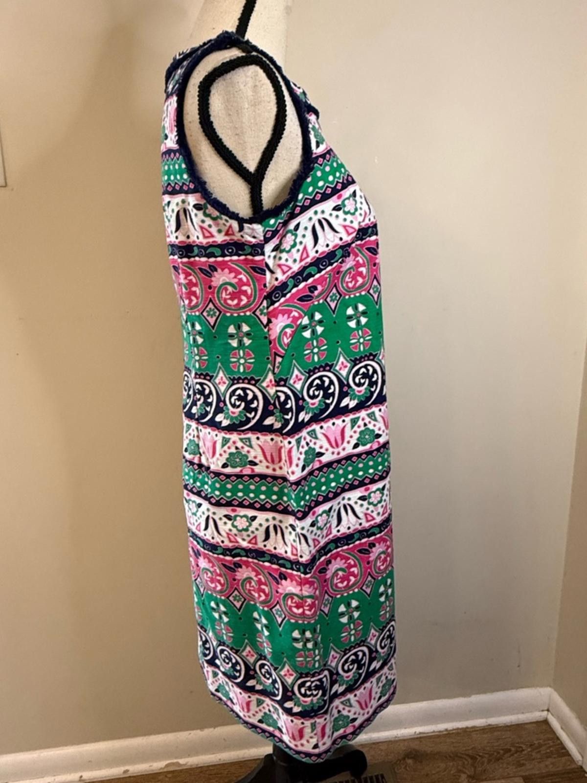 Other Talbots Petites sleeveless midi dress floral paisley SZ 6P Size M / US 6-8 / IT 42-44 - 2 Thumbnail