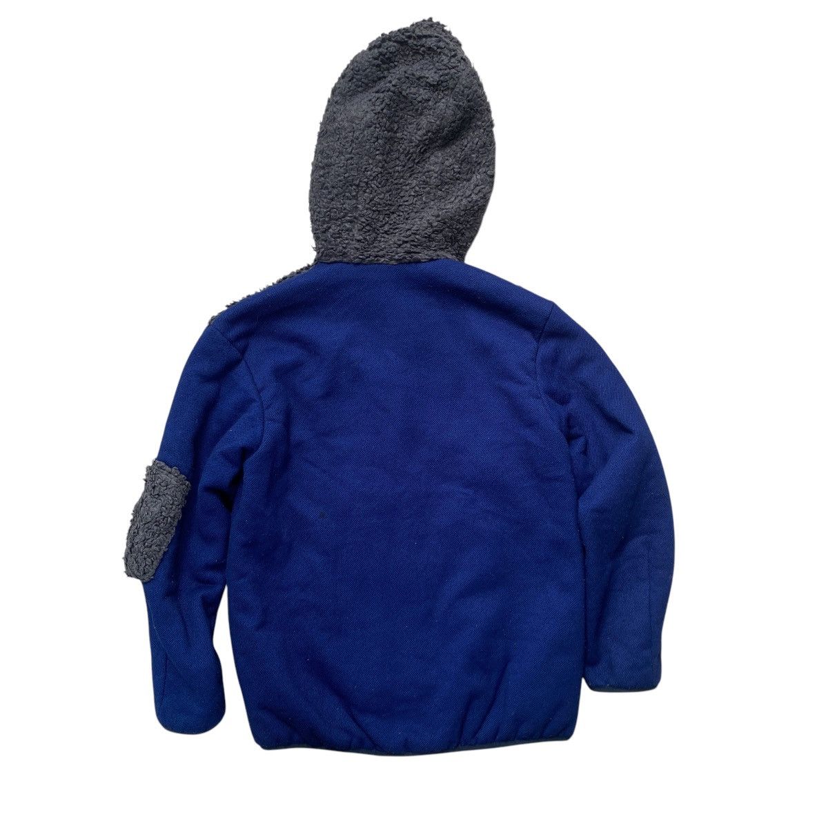 Issey Miyake × Japanese Brand × mercibeaucoup Mercibeaucoup Hybrid Fleece Hoodie Two Tone Jacket Size M / US 6-8 / IT 42-44 - 3 Thumbnail