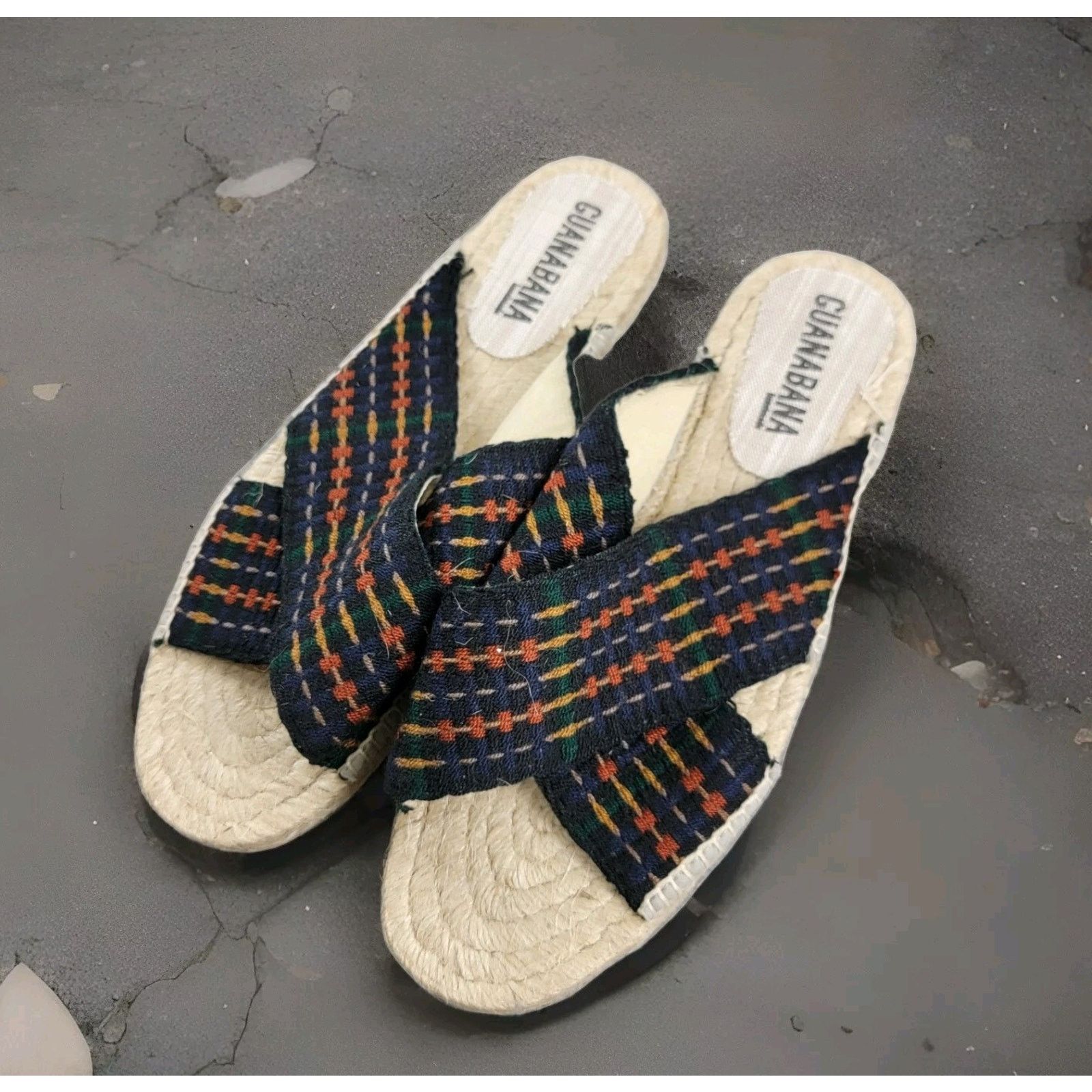 Todd Snyder Guanabana x Todd Snyder Crossed Band Platform Espadrilles Size US 9 / EU 42 - 1 Thumbnail