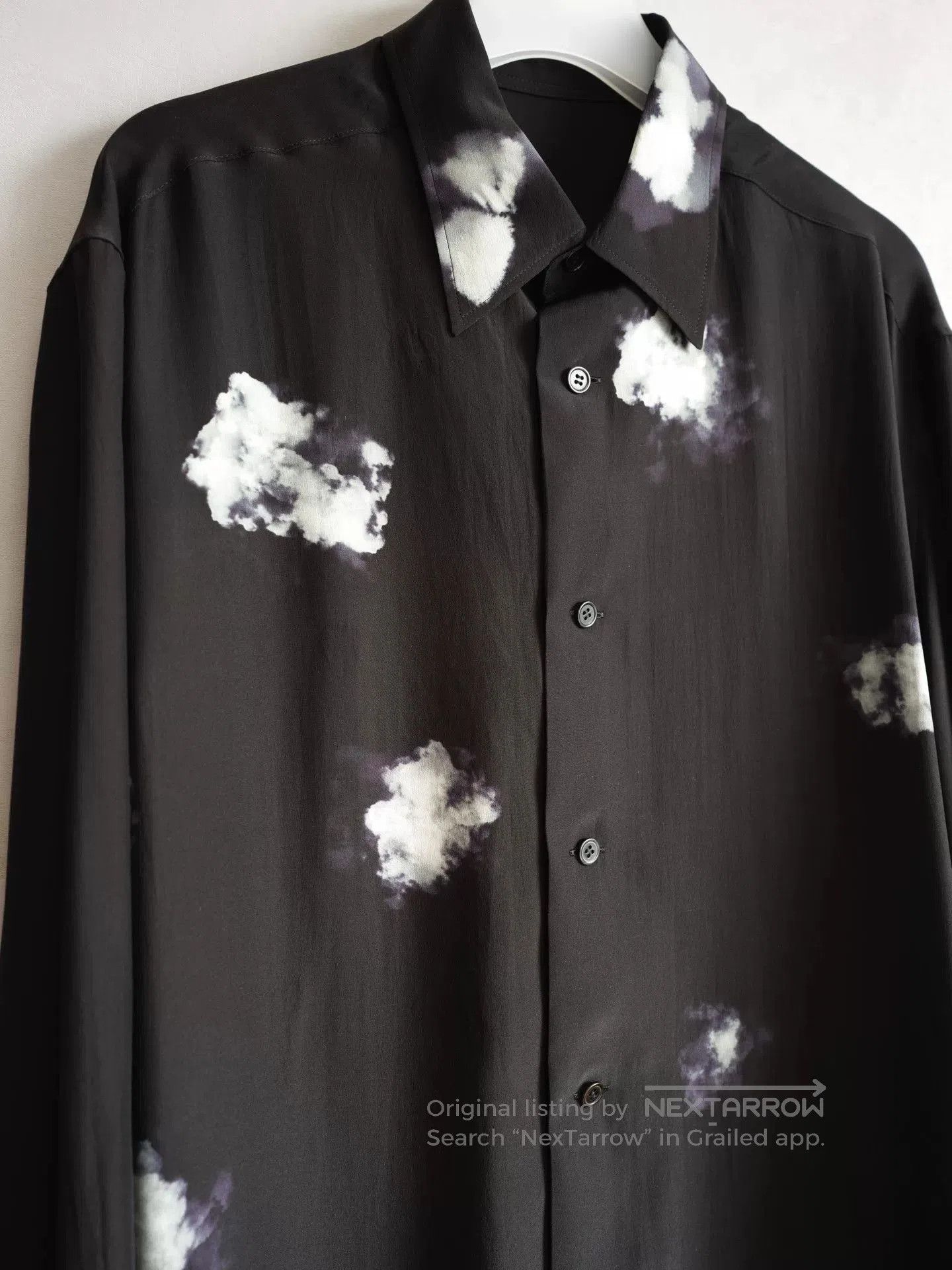 Yohji Yamamoto Yohji Yamamoto Cloud Silk Shirt. Size M / US 6-8 / IT 42-44 - 4 Thumbnail