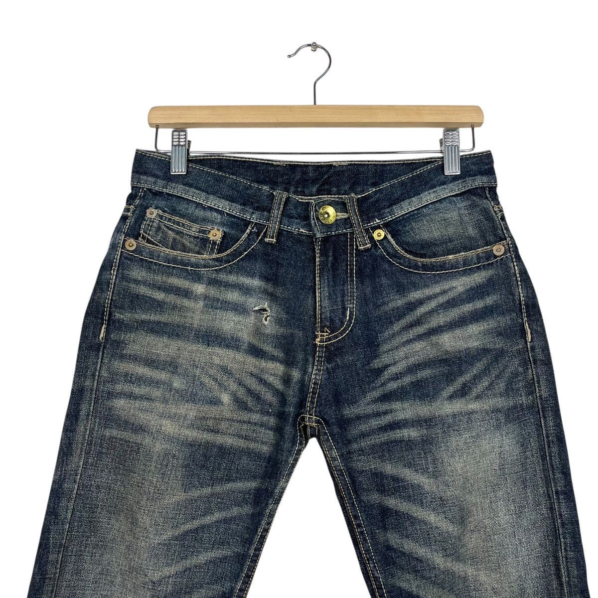 Japanese Brand Vintage Trim Co Ltd Denim Size US 28 / EU 44 - 2 Thumbnail