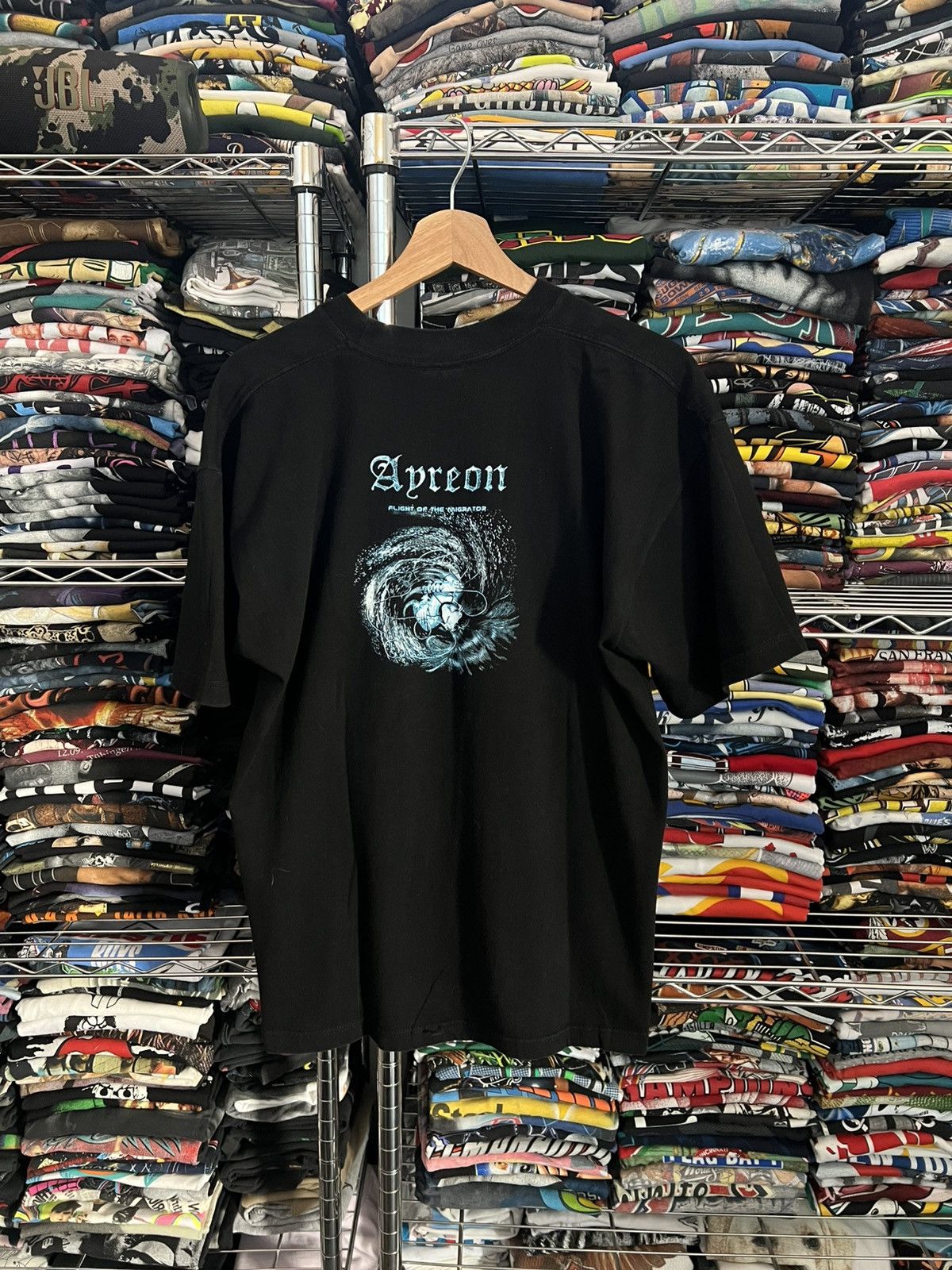 Band Tees 2000 Ayreon Flight of the Migrator Metal Tee Size US L / EU 52-54 / 3 - 2 Thumbnail