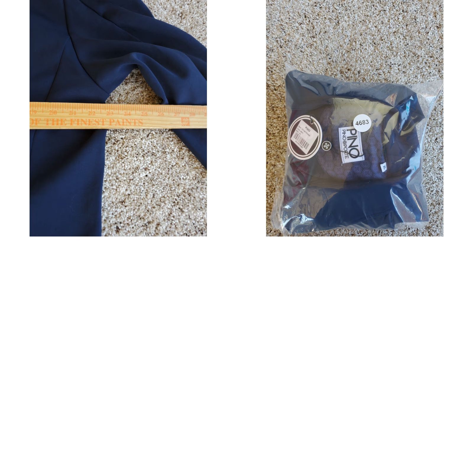 Vintage Pino Porte Track Jacket XL Mens Blue Full Zip Long Sleeve Pockets Stretch NWT Size US XL / EU 56 / 4 - 9 Thumbnail