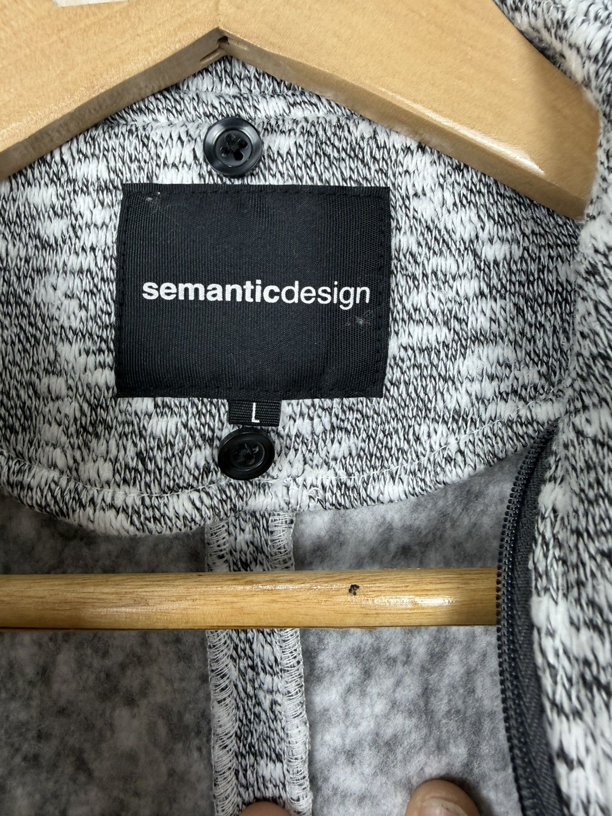 semanticdesign Vintage Semantic Design Zip Up Overcoat Size US L / EU 52-54 / 3 - 13 Thumbnail