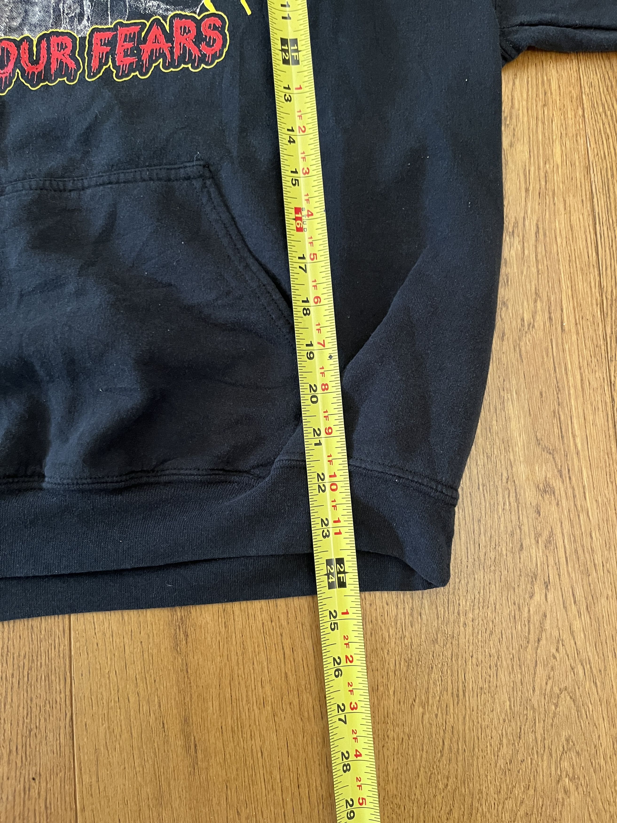 Vintage Vtg Heart of Darkness "Face Your Fears" Haunted House Hoodie Size US XL / EU 56 / 4 - 4 Thumbnail